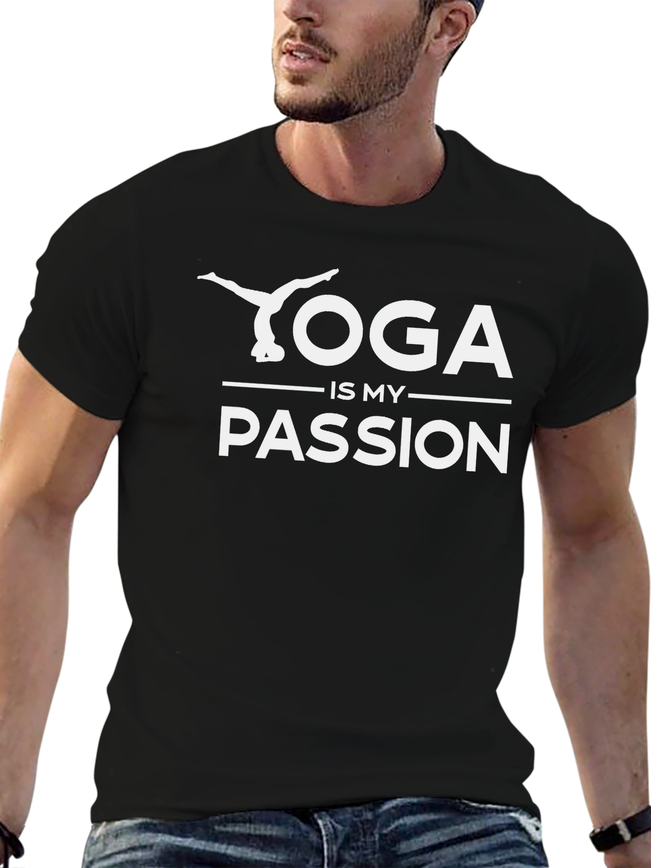 Yoga is My Passion Graphic T-Shirt