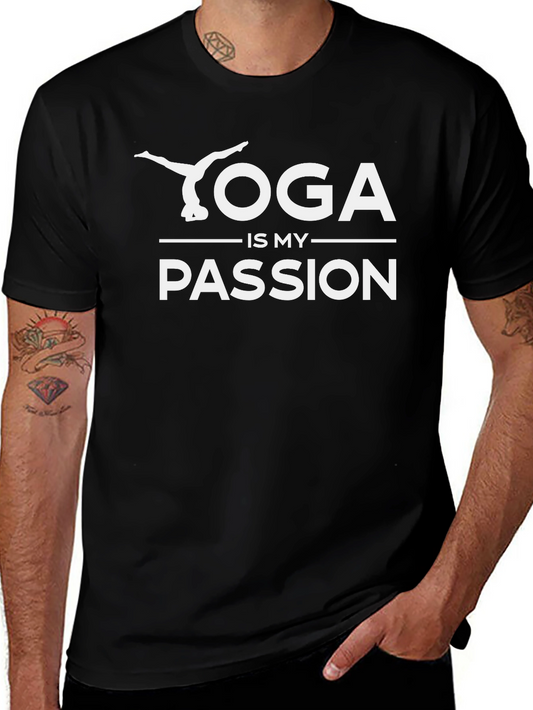 Yoga is My Passion Graphic T-Shirt