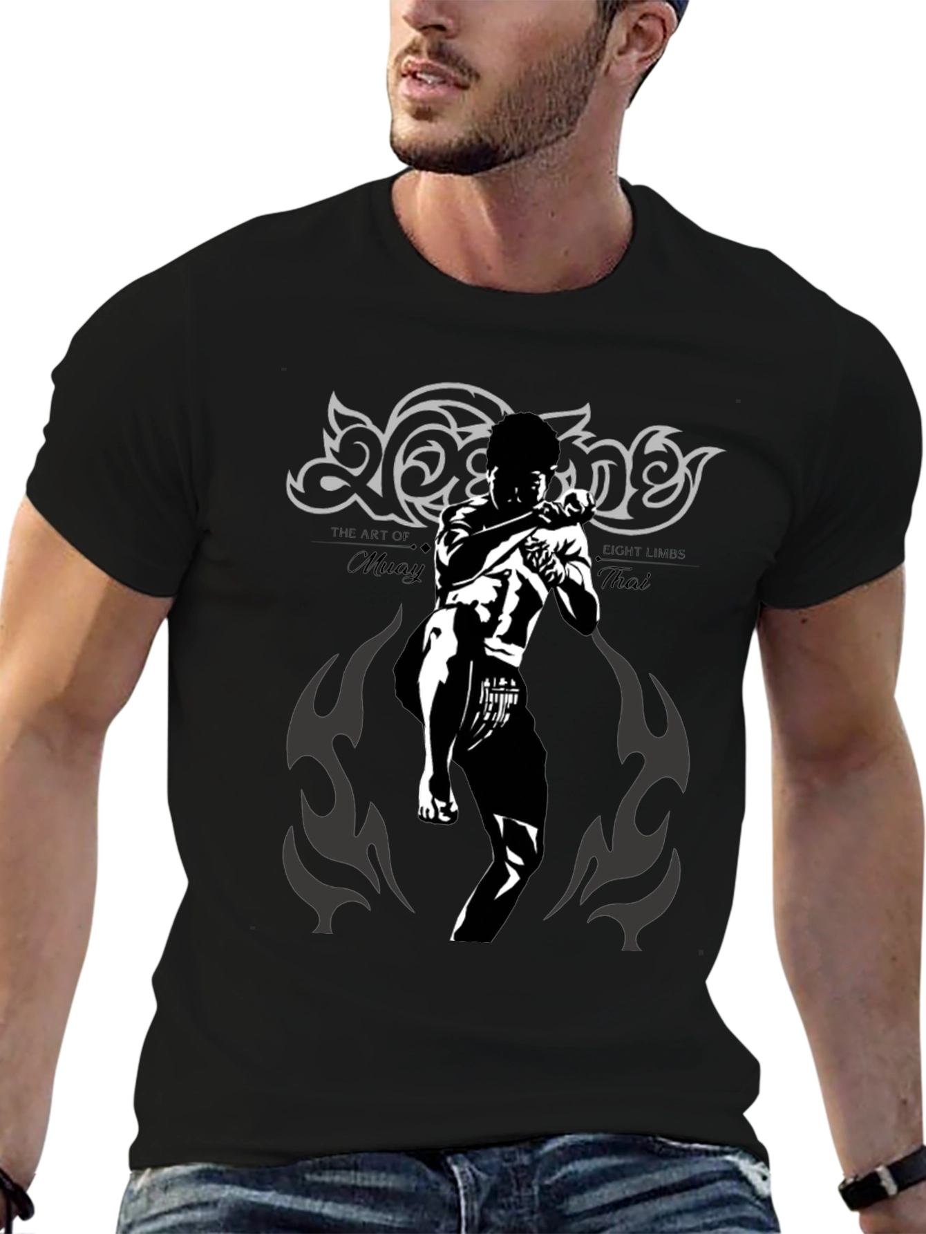 Muay Thai Graphic T-Shirt - Martial Arts Tee