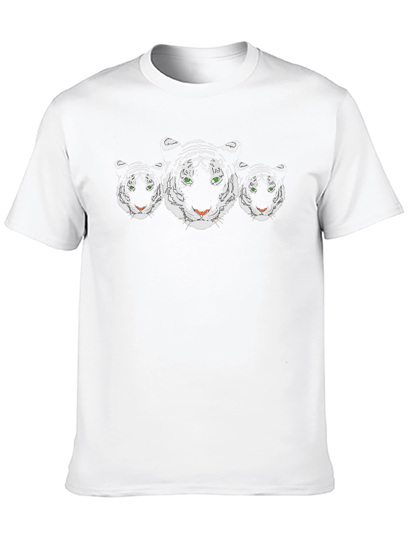 Tiger Head T-Shirt - Black