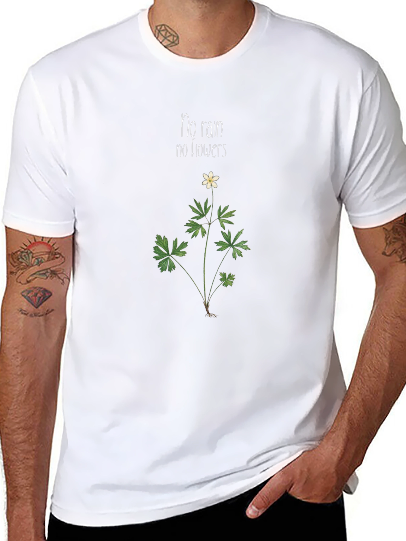 No Rain No Flowers Graphic Tee