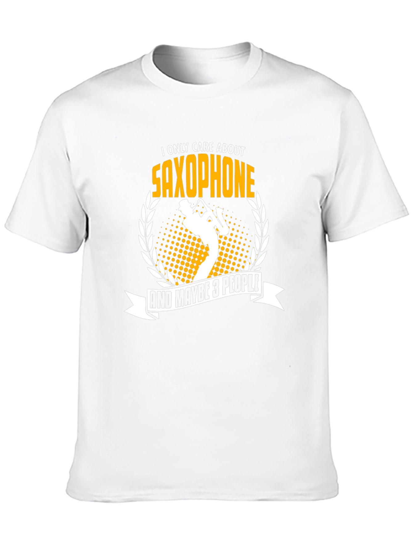 Saxophone Lover T-Shirt: I Only Care About Saxophone