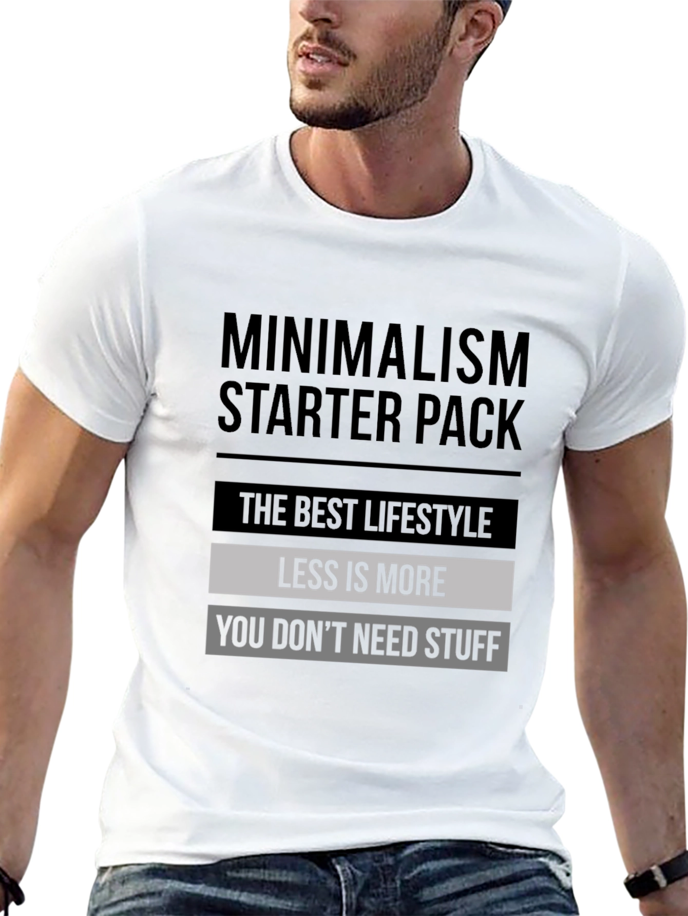 Minimalism Starter Pack Graphic Tee