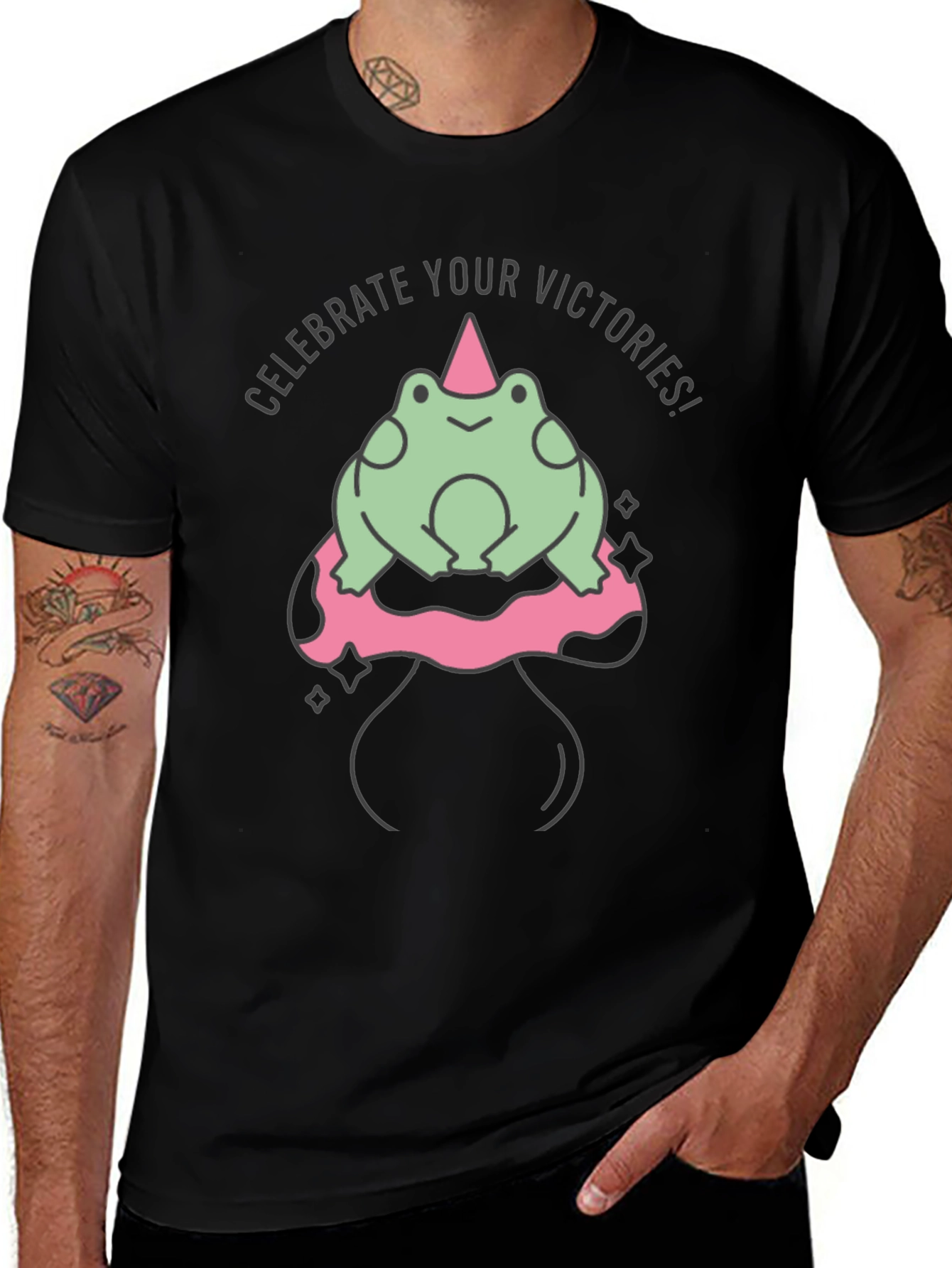 Celebrate Victories Frog T-Shirt