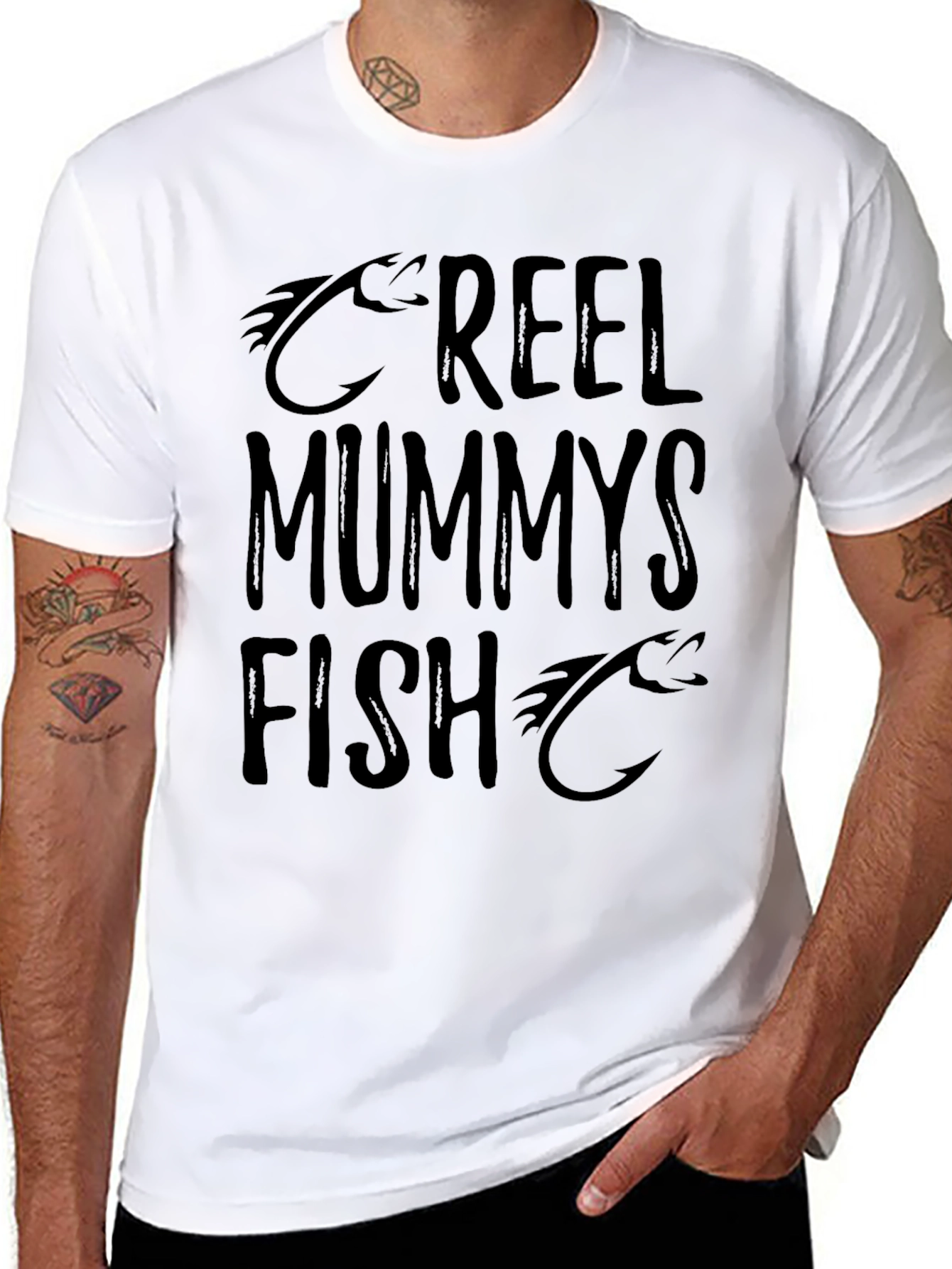 Reel Mummys Fish T-Shirt - Fishing Humor Tee