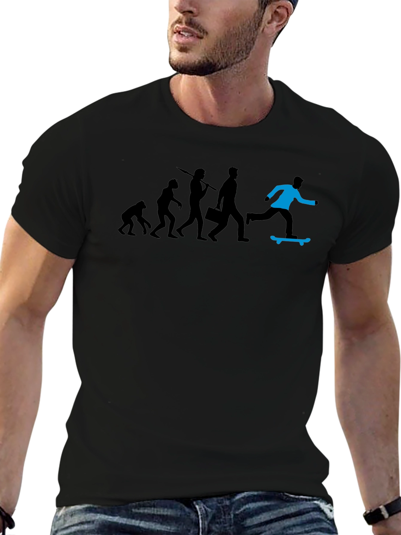 Evolution of Skateboarding T-Shirt
