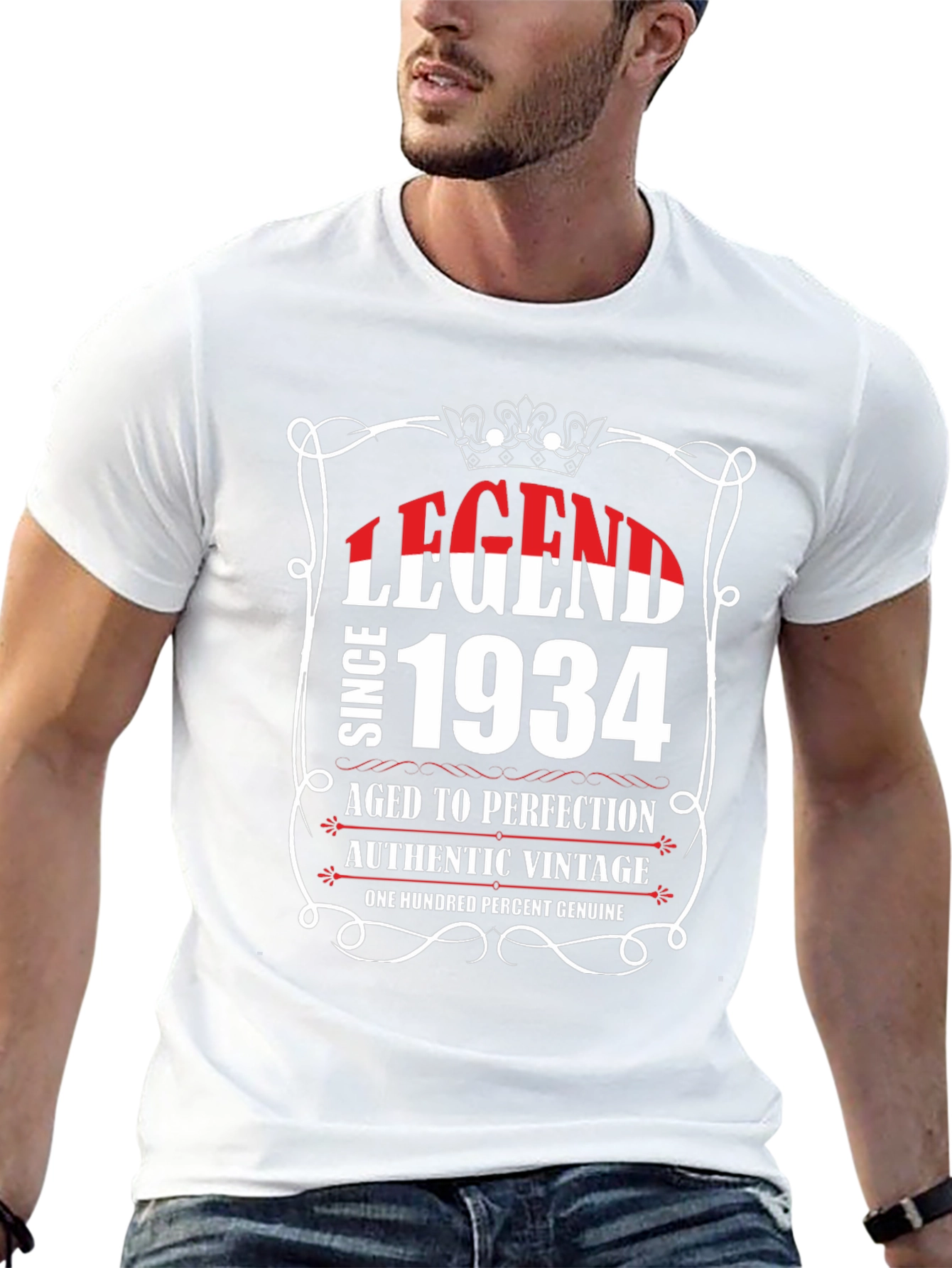Legend Since 1934 Black Graphic Tee