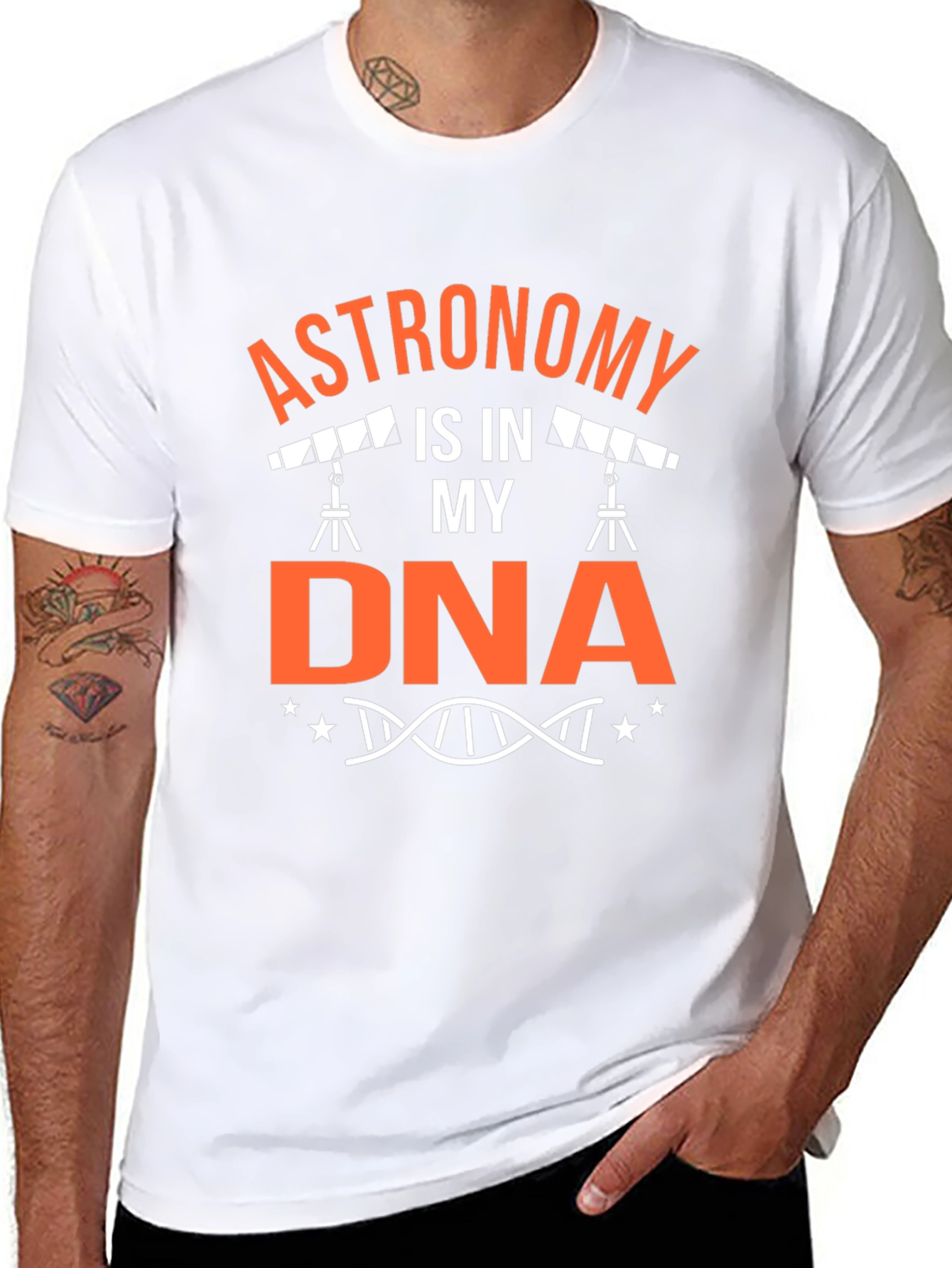Astronomy DNA Black T-Shirt
