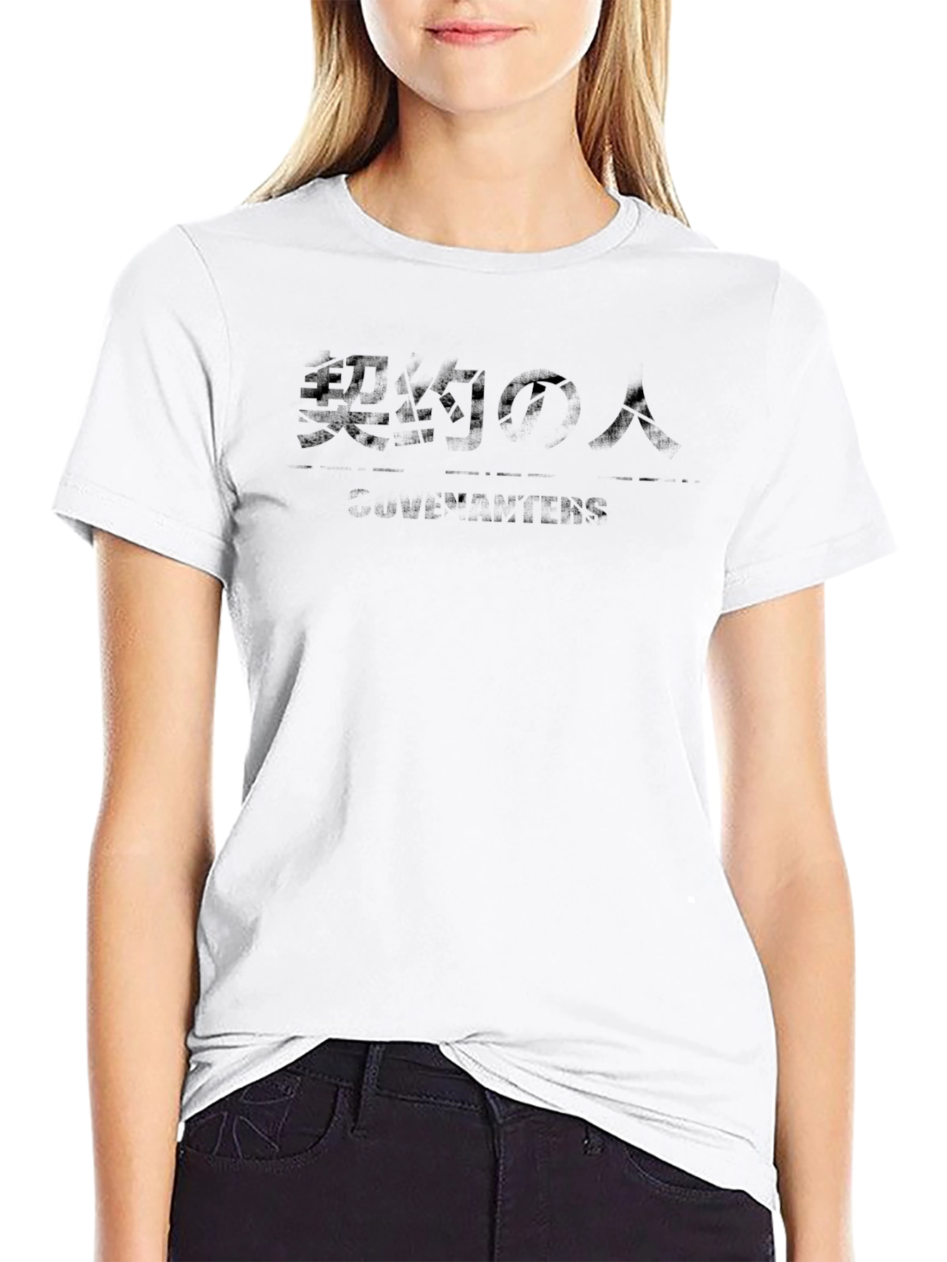 Chainsaw Man Anime Black T-Shirt