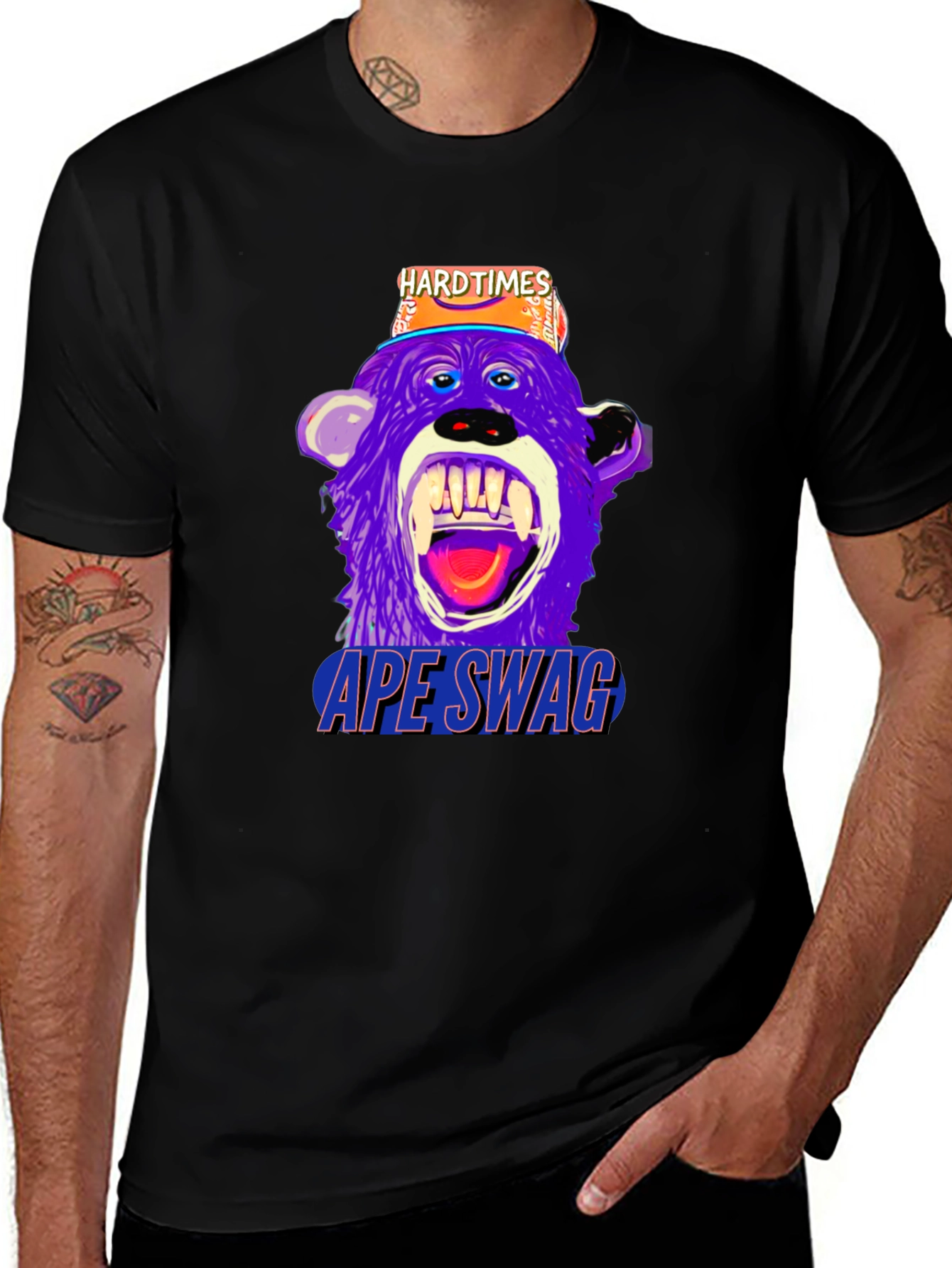 Ape Swag Graphic Tee - Unique Streetwear Style