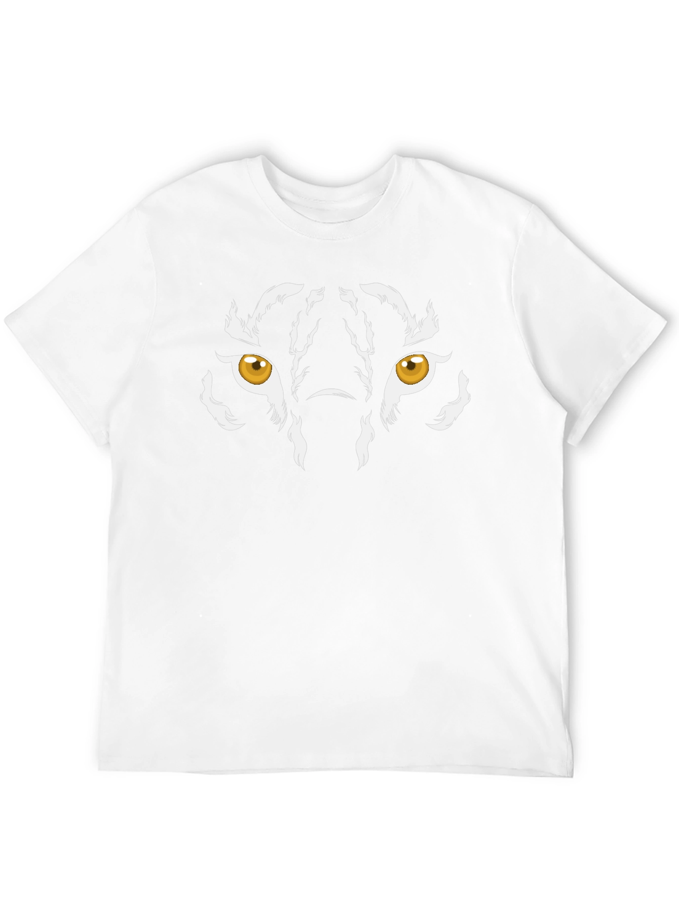 Tiger Eye Graphic Black T-Shirt