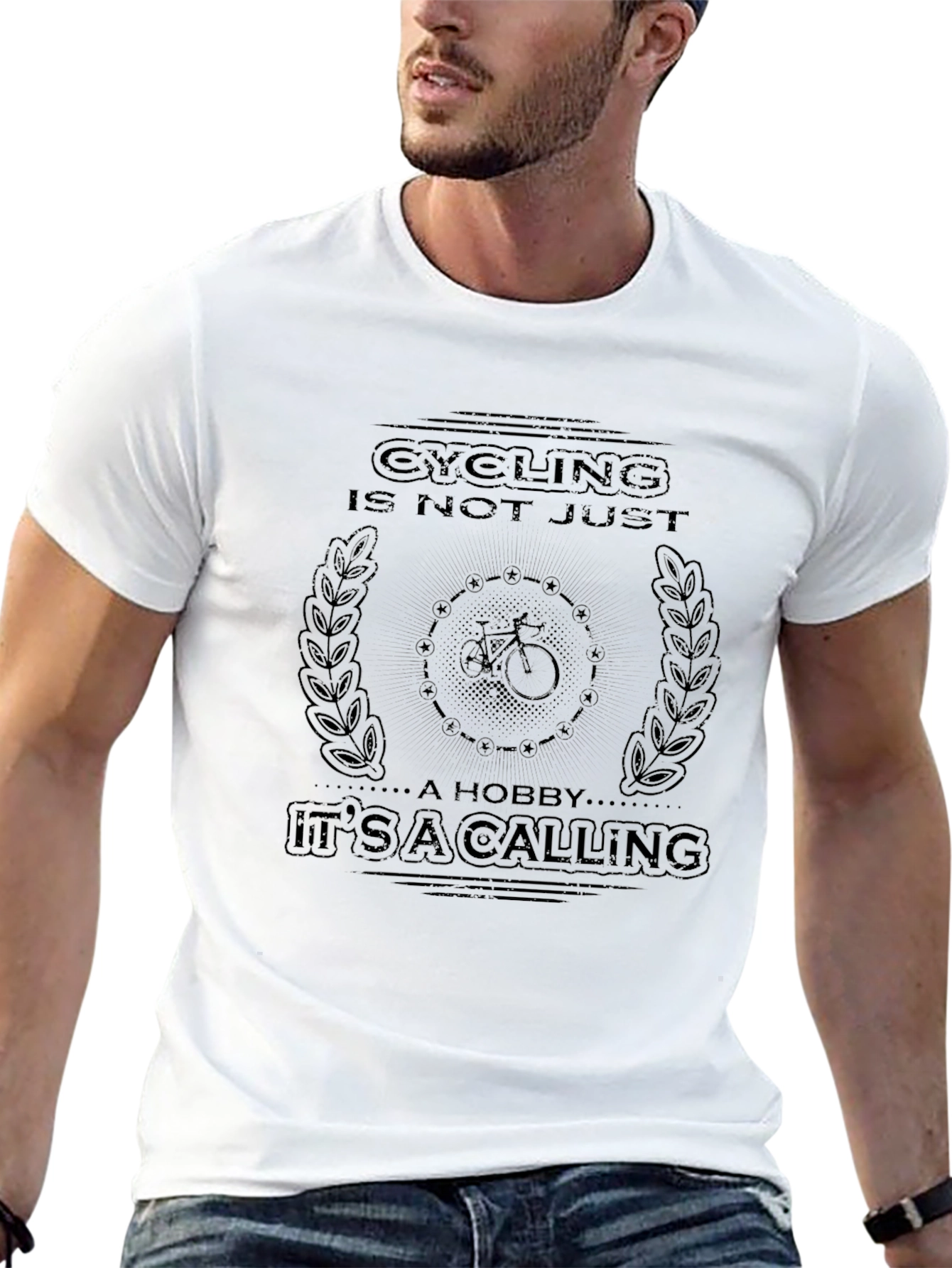Cycling is a Calling T-Shirt - Black