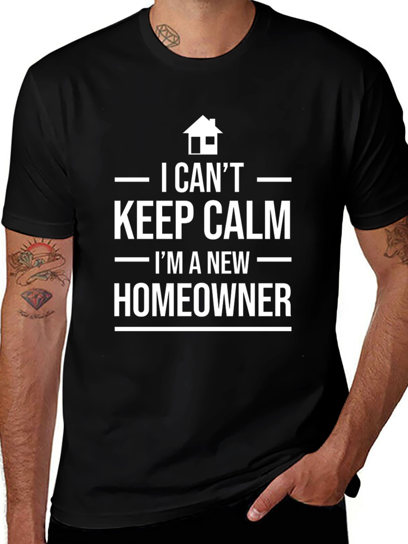 New Homeowner T-Shirt - Keep Calm Funny Tee