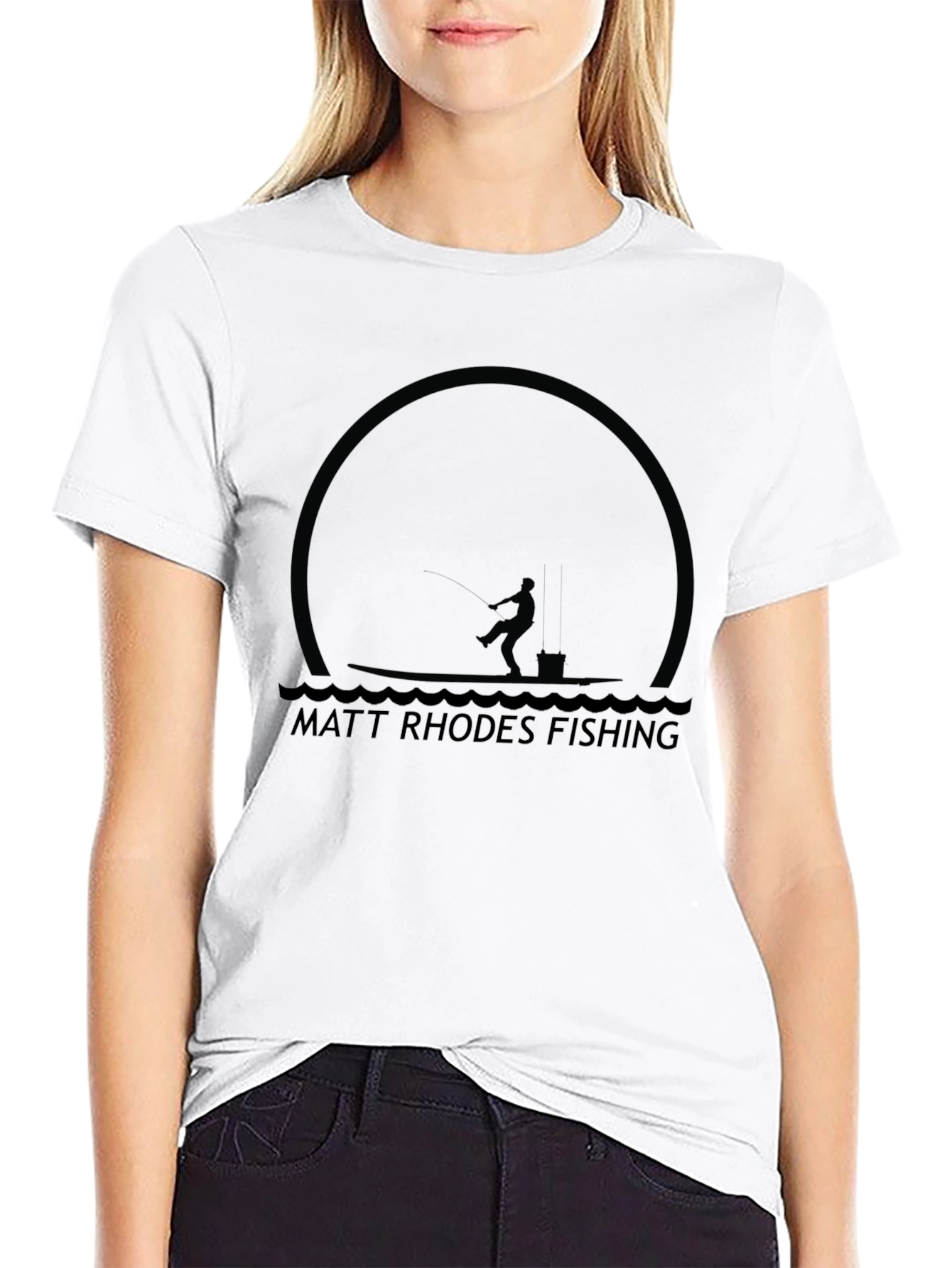 Matt Rhodes Fishing Black T-Shirt