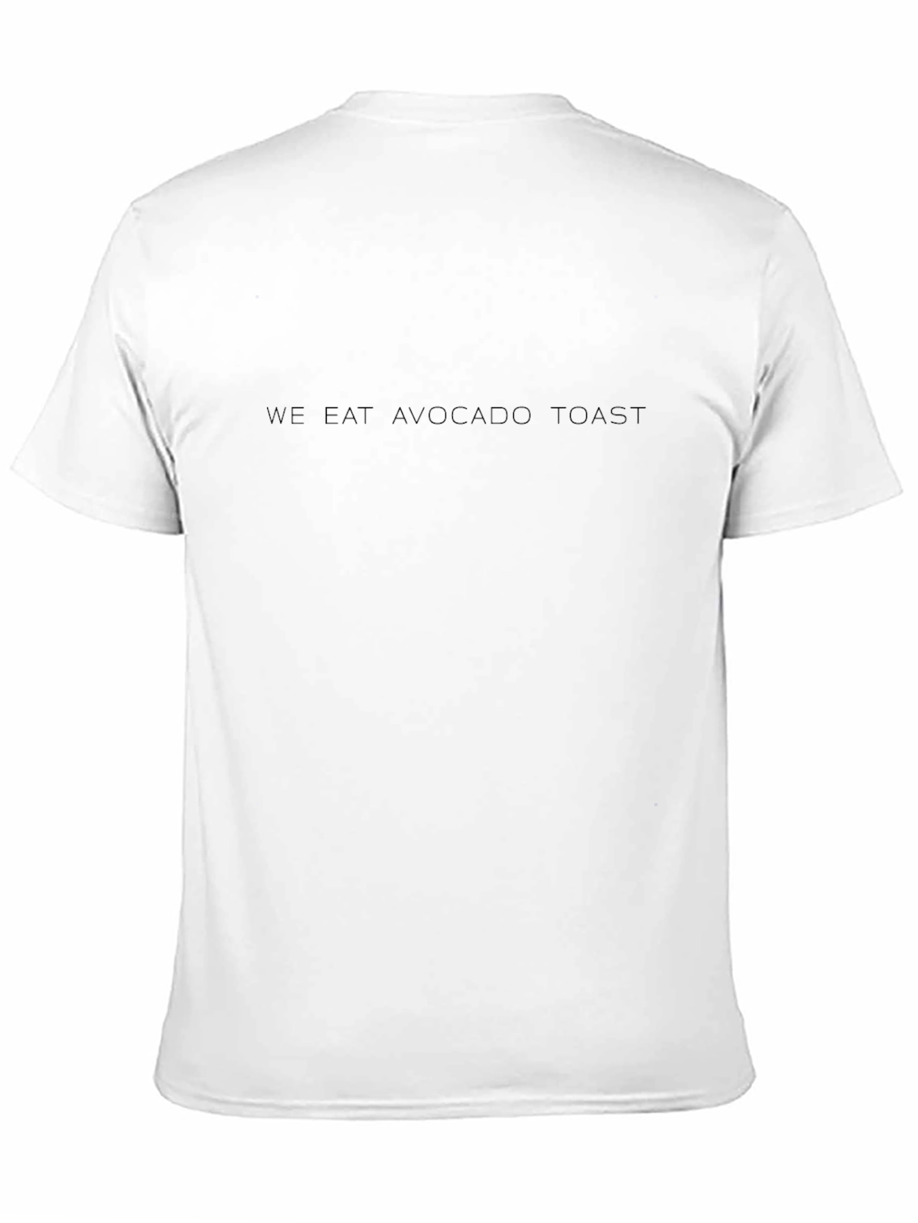 We Eat Avocado Toast Black T-Shirt - Unisex