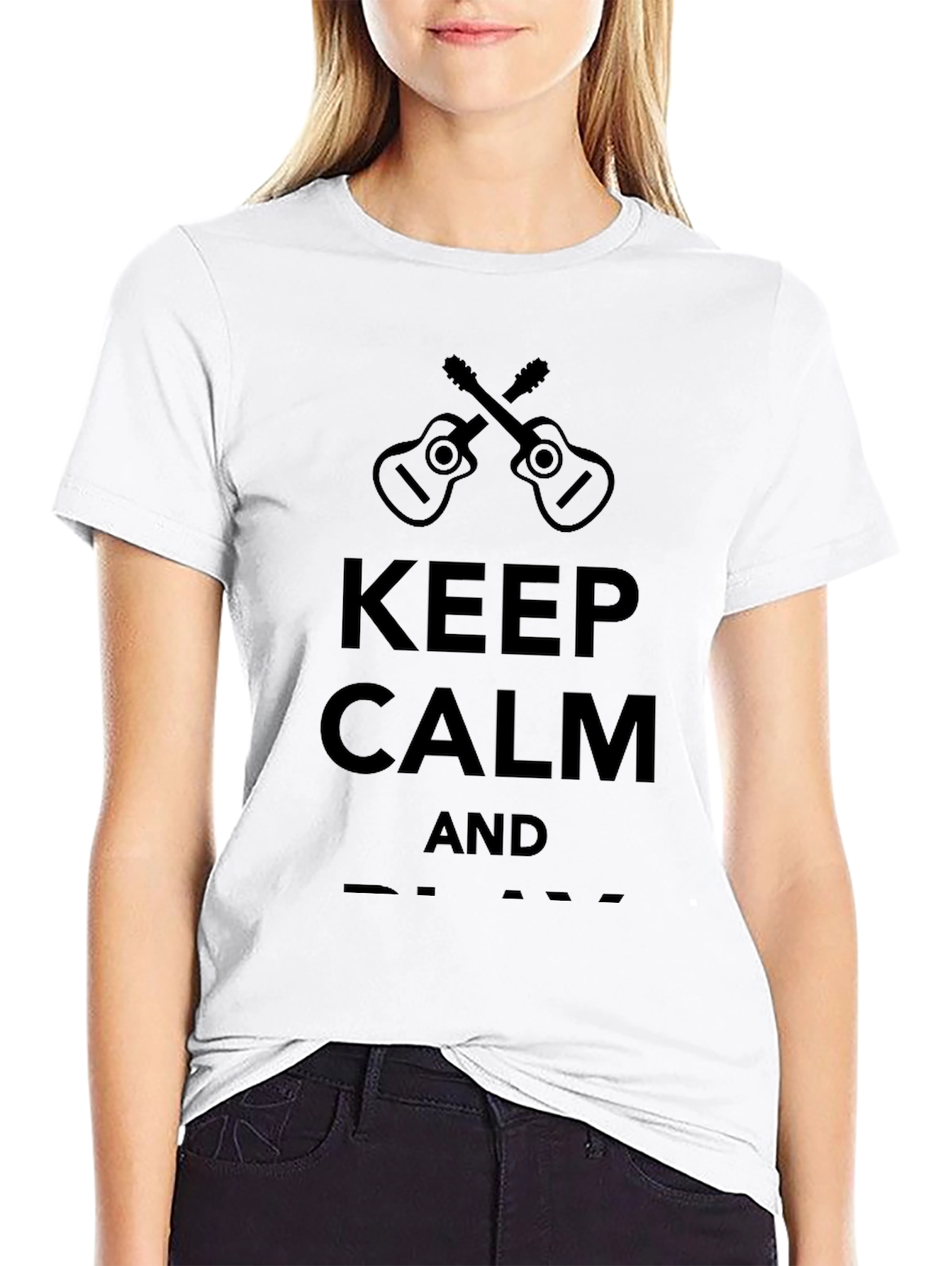 Keep Calm & Play Guitar T-Shirt