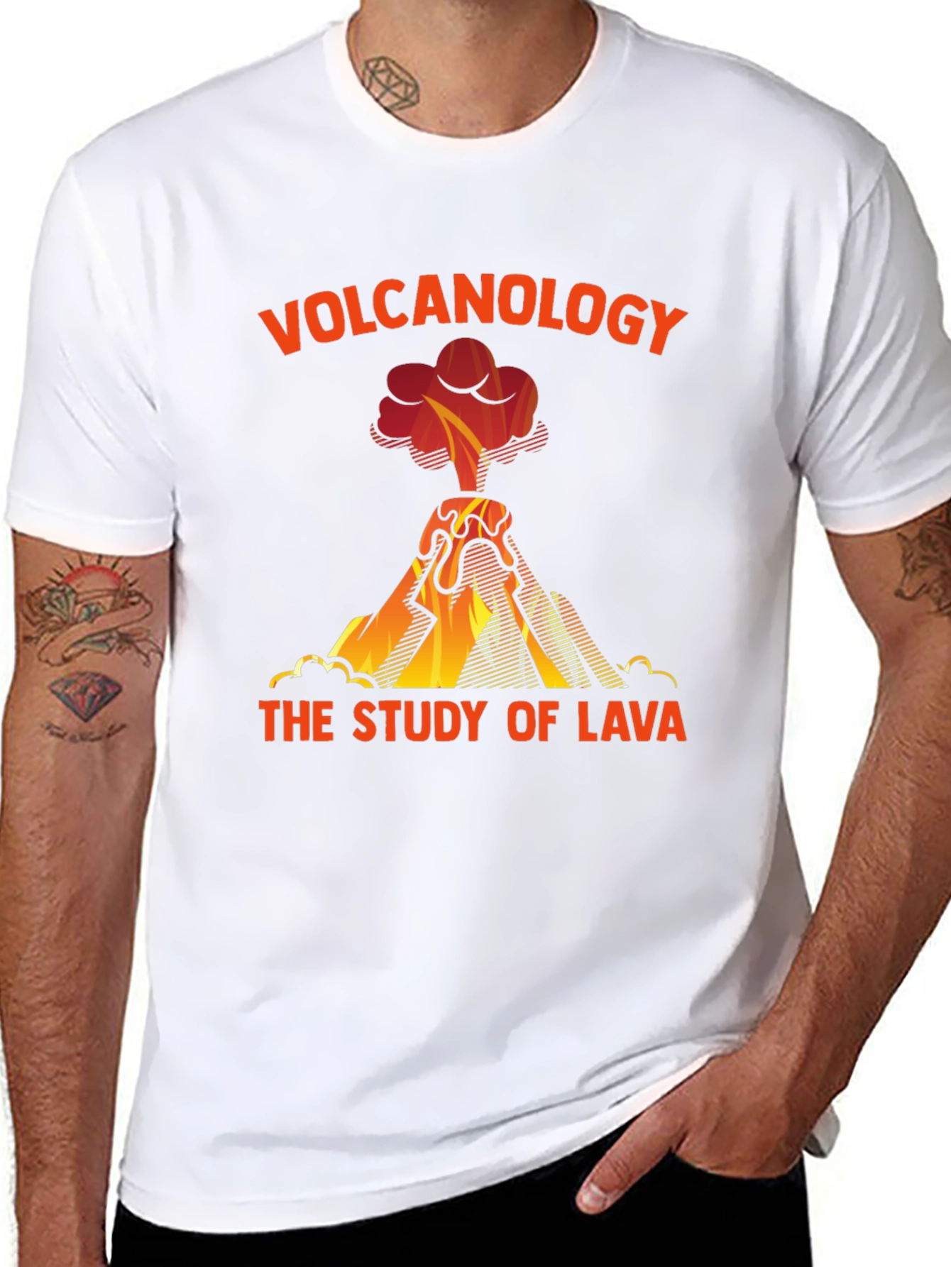 Volcanology T-Shirt: The Study of Lava Graphic Tee