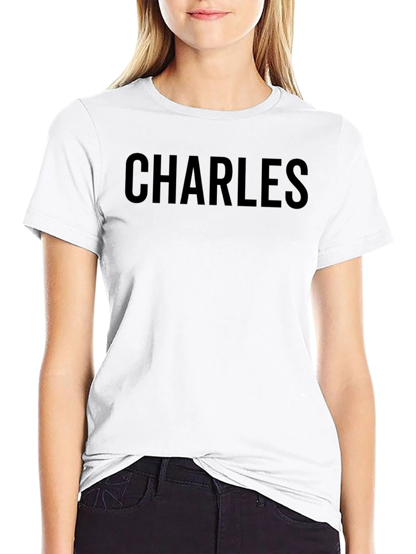 CHARLES Bold Statement T-Shirt Classic Fit