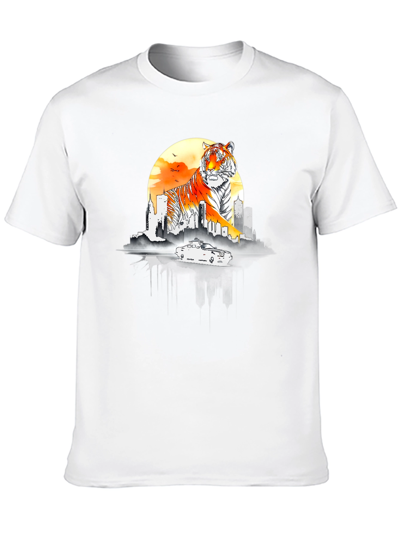 Tiger Cityscape T-Shirt