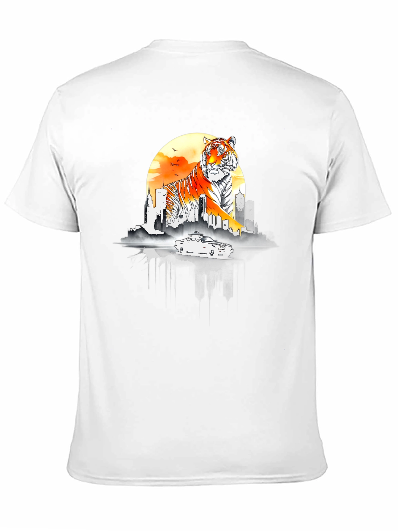 Tiger Cityscape T-Shirt