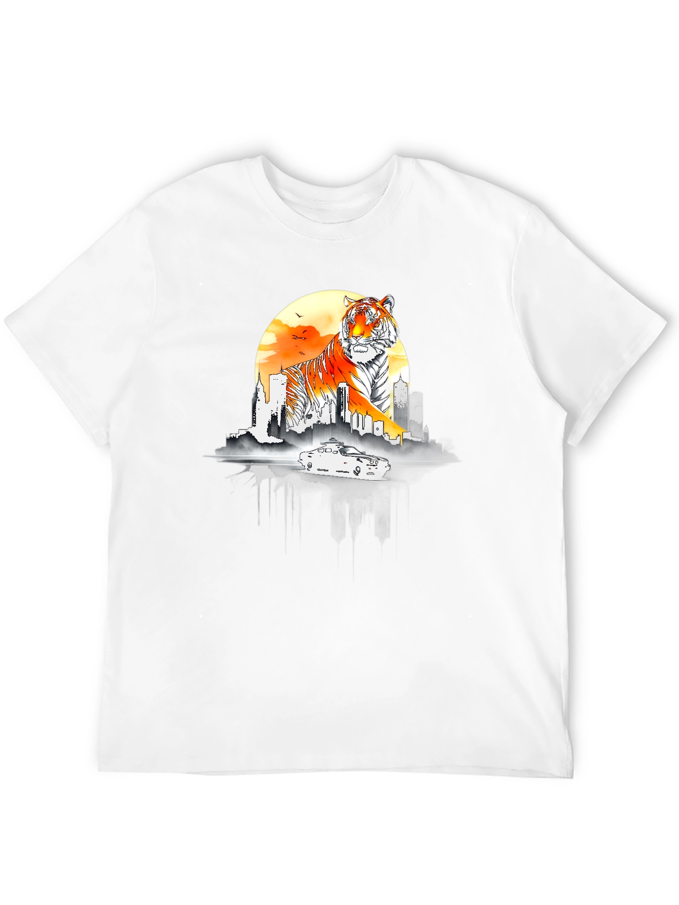 Tiger Cityscape T-Shirt