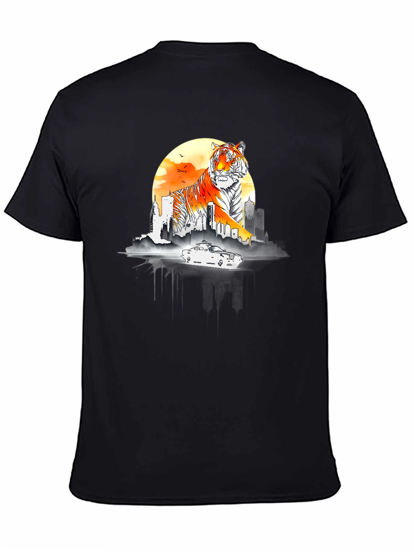Tiger Cityscape T-Shirt