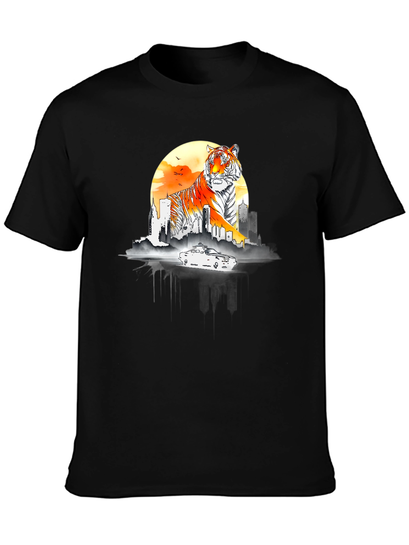 Tiger Cityscape T-Shirt