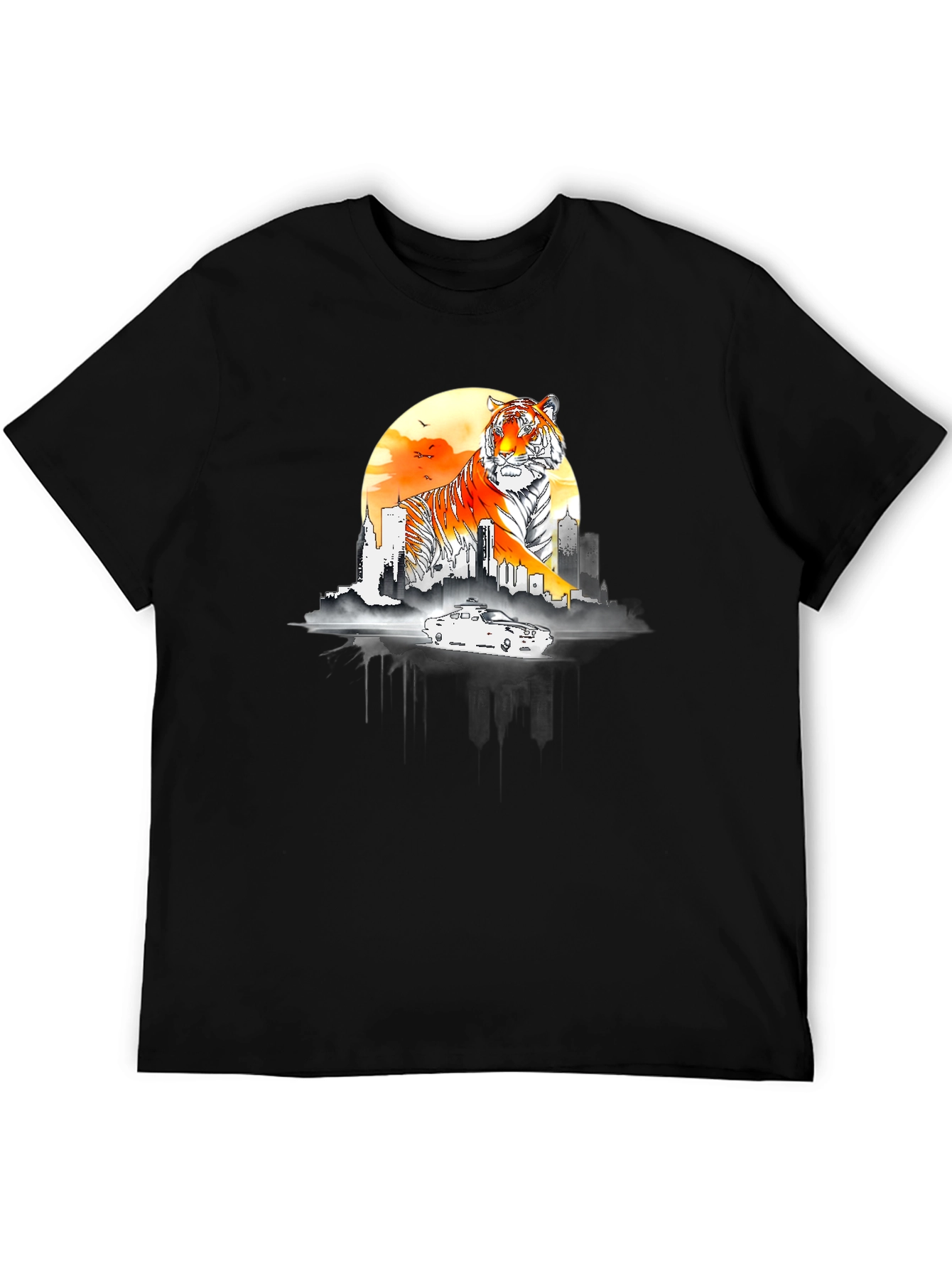 Tiger Cityscape T-Shirt