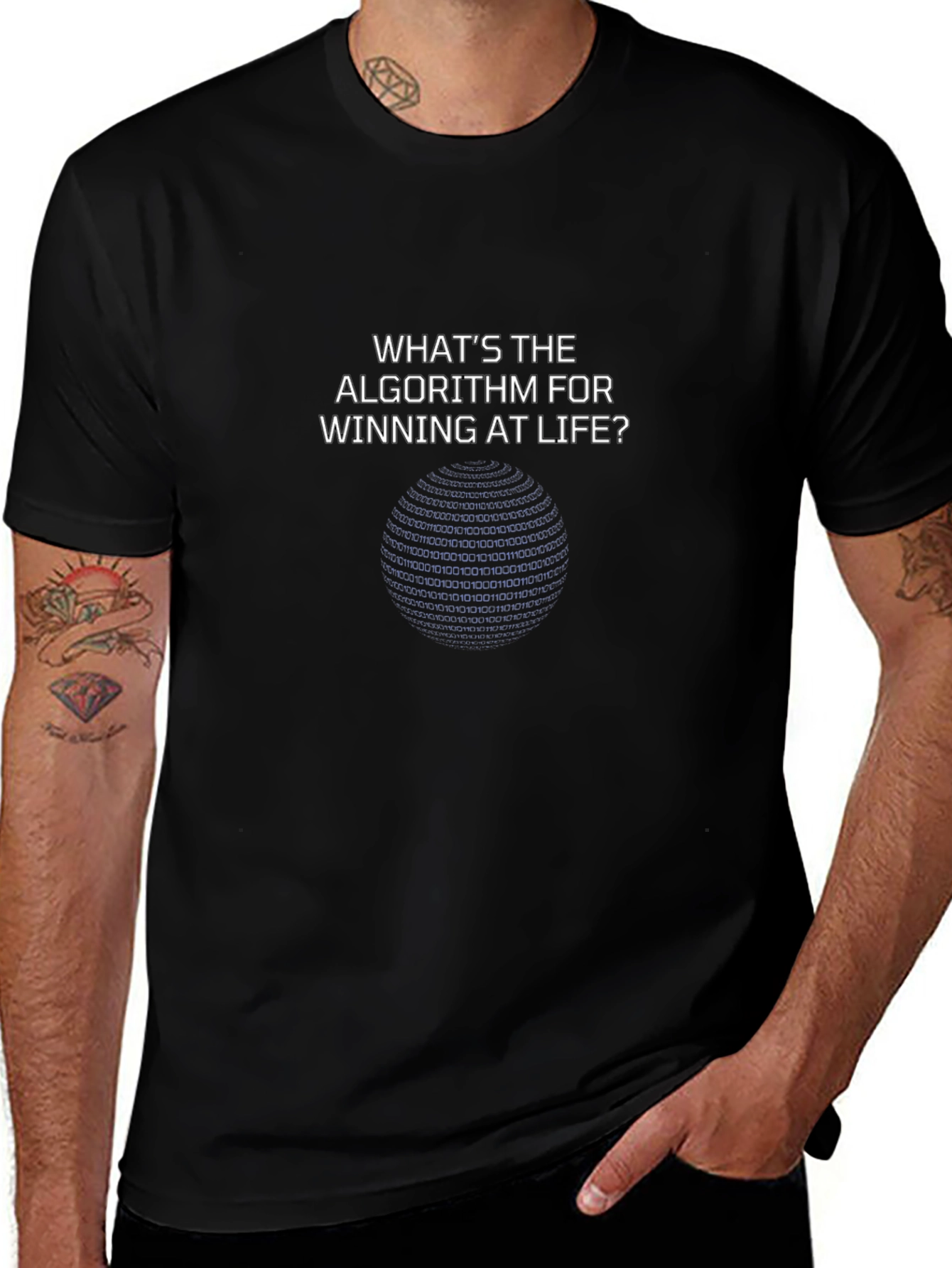 Algorithm for Winning at Life Graphic T-Shirt