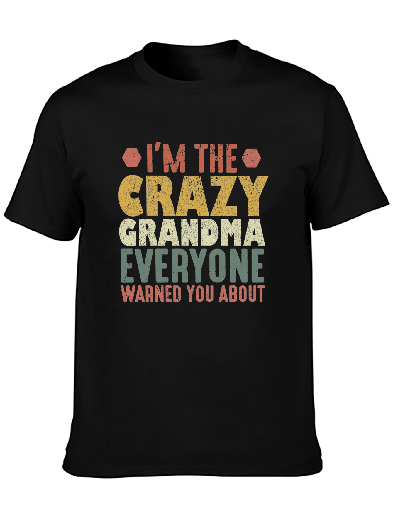 Crazy Grandma T-Shirt - Novelty Graphic Tee