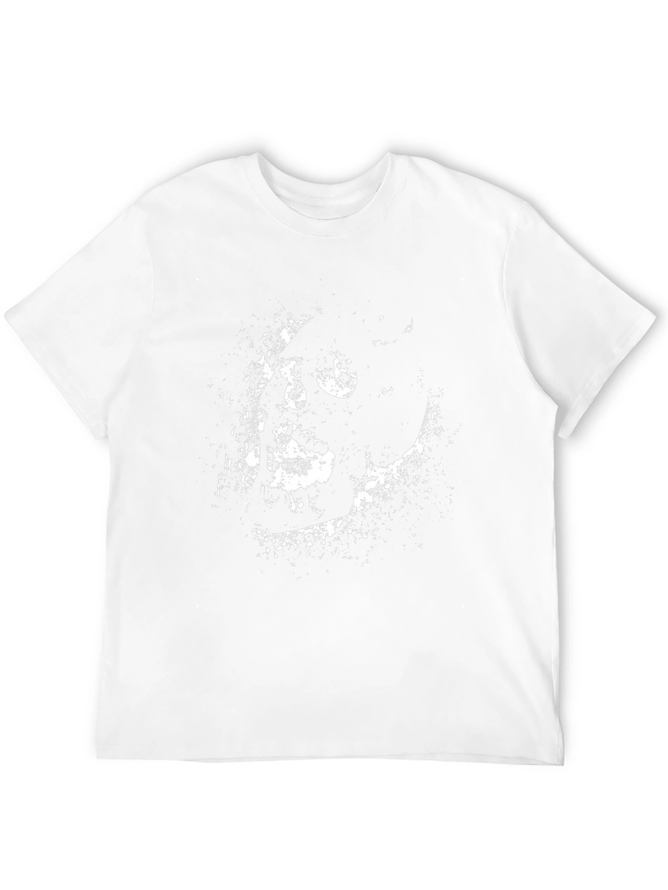 Graphic Skull Print Black T-Shirt - Grunge Style