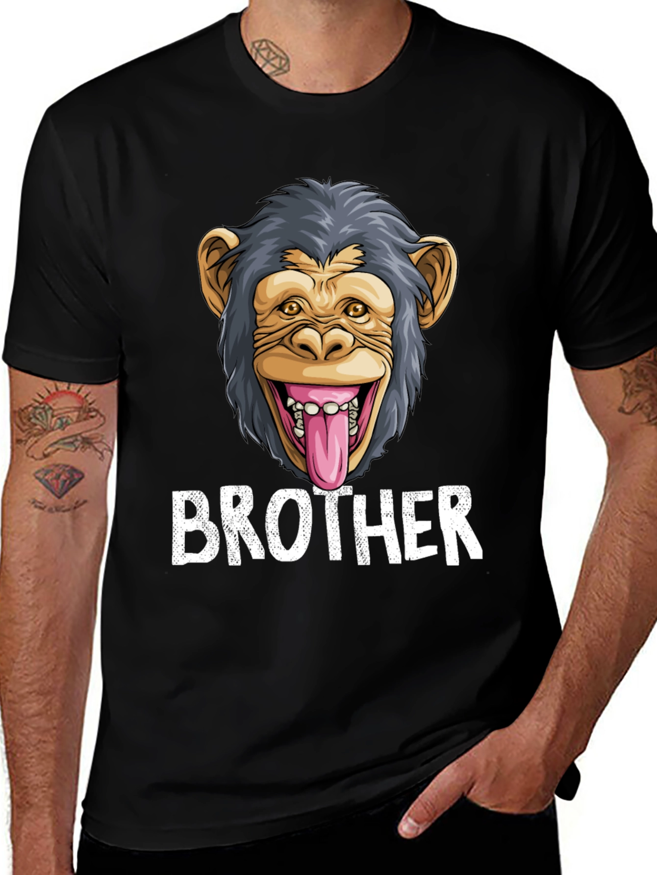 Funny Brother Monkey T-Shirt
