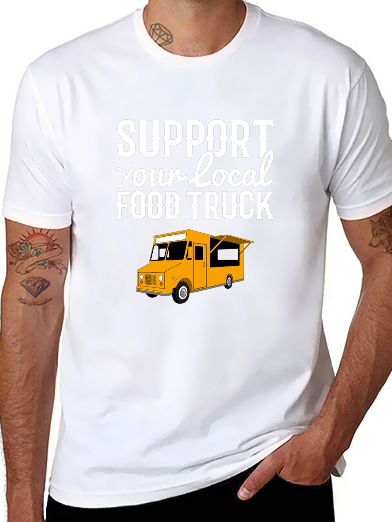 Support Your Local Food Truck T-Shirt