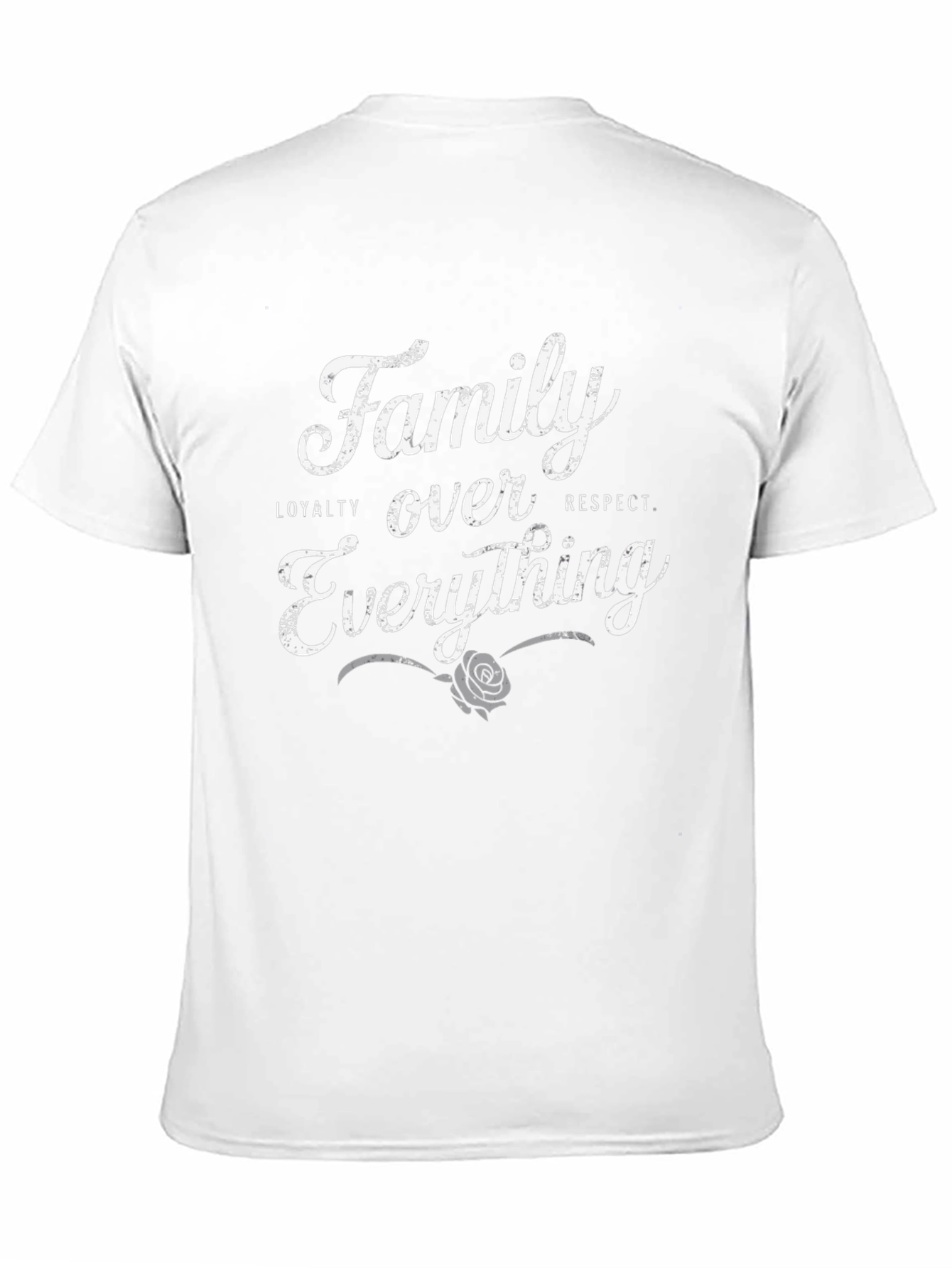 Family Over Everything Graphic Tee - Loyalty & Respect