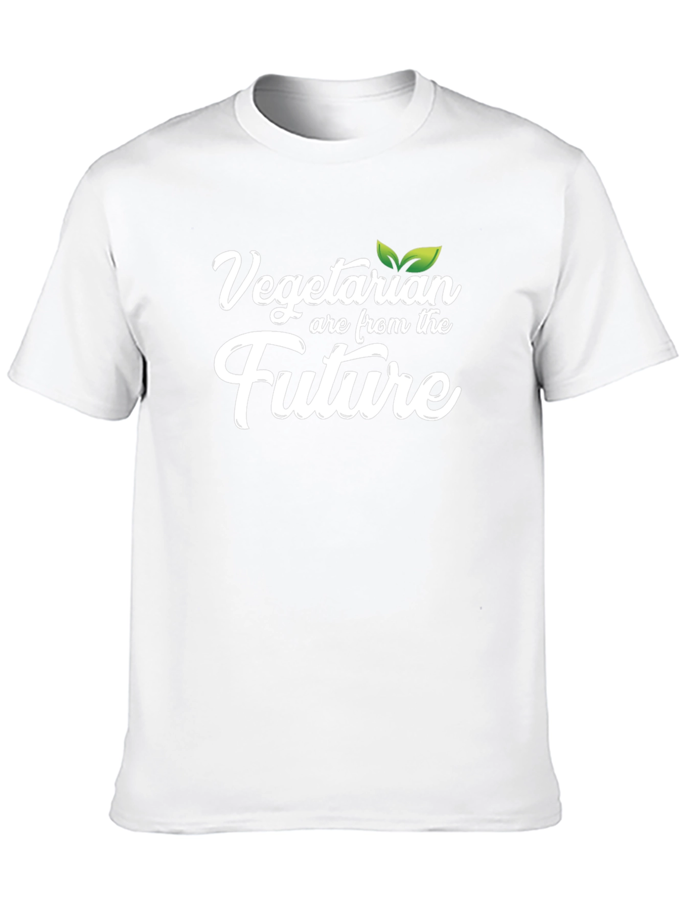 Vegetarian Future Black Graphic T-Shirt