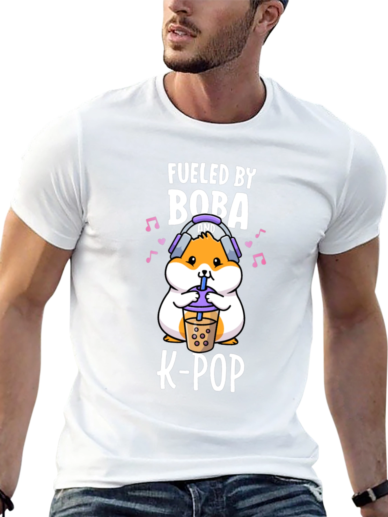 Fueled by Boba and K-Pop T-Shirt