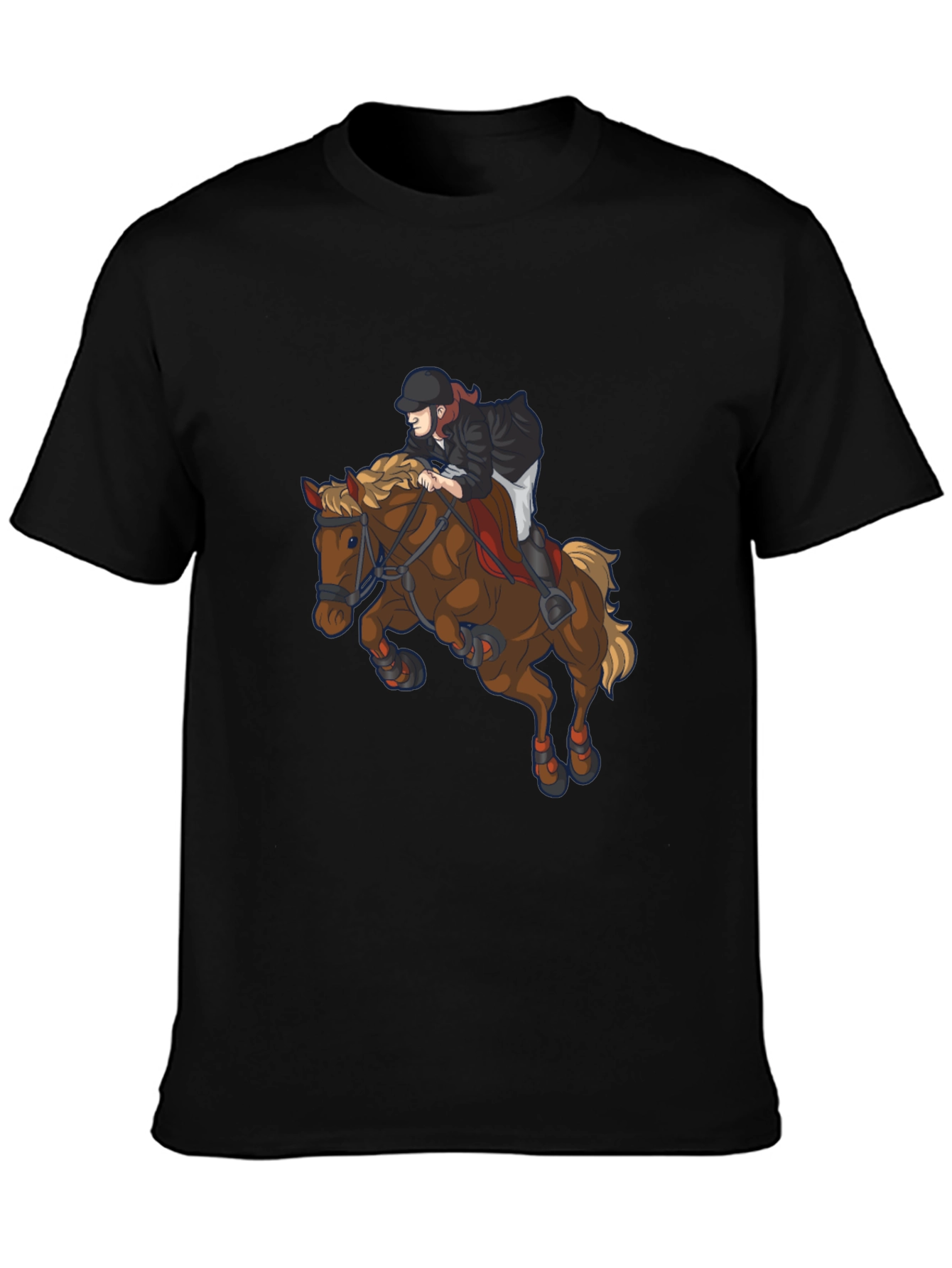 Equestrian Horse Rider Graphic Tee