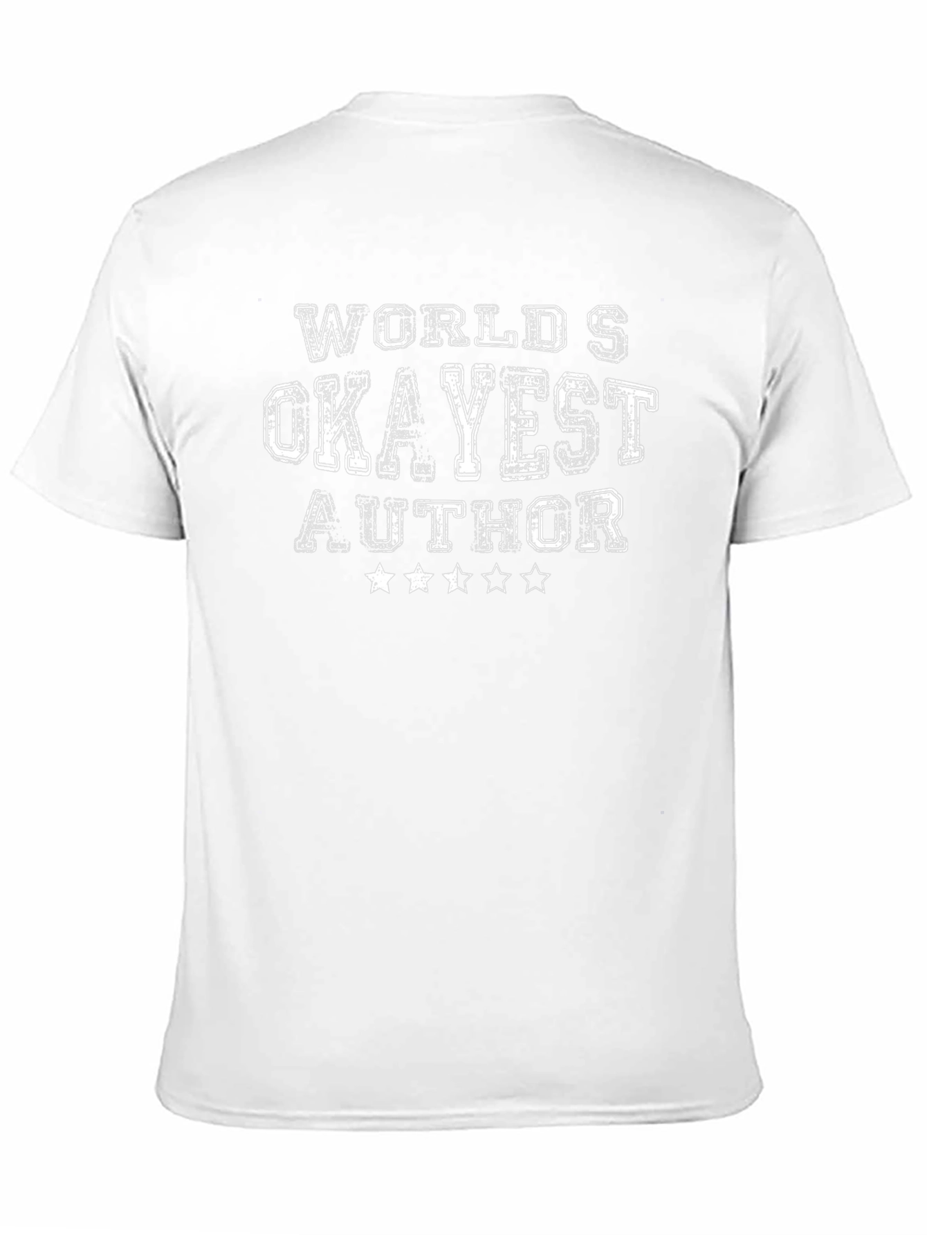 Worlds Okayest Author T-Shirt