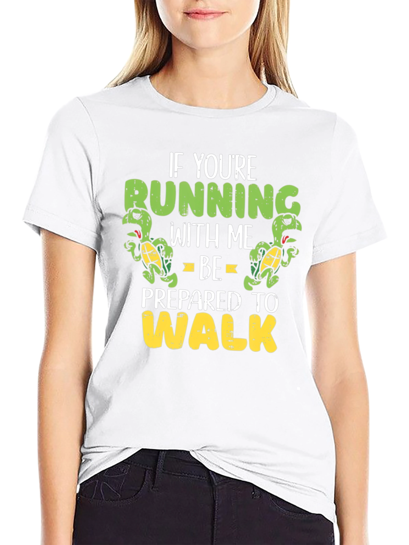 Running Turtle Graphic T-Shirt