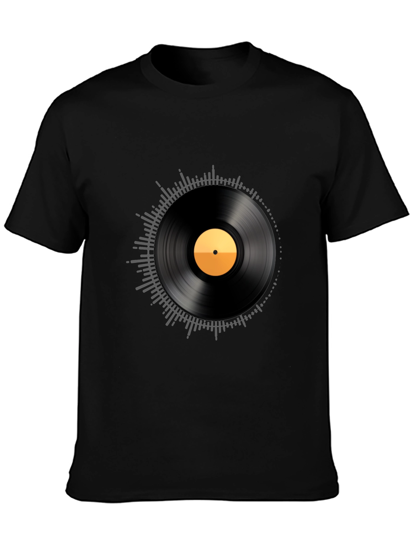 Vinyl Record Graphic T-Shirt