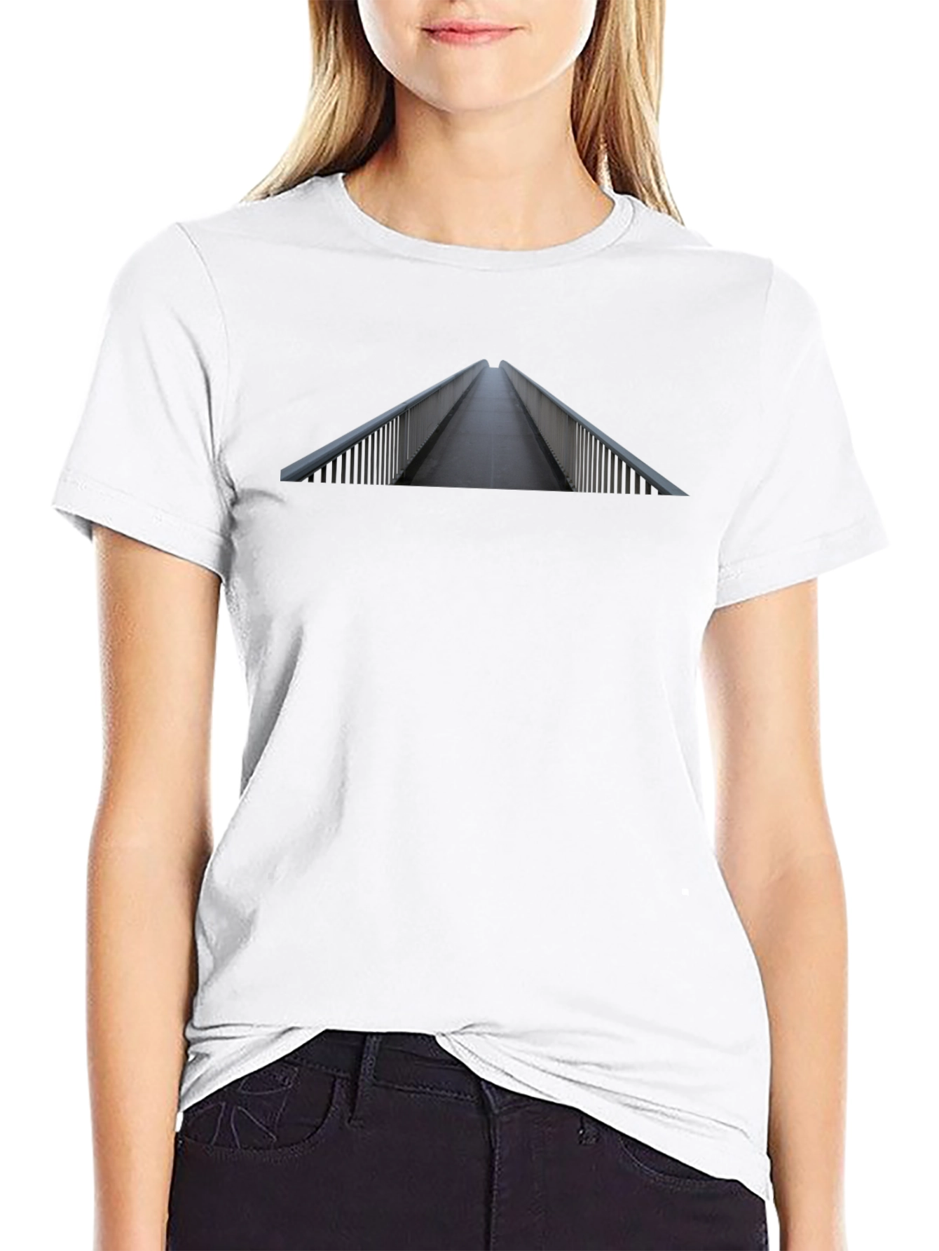 Bridge View Black T-Shirt