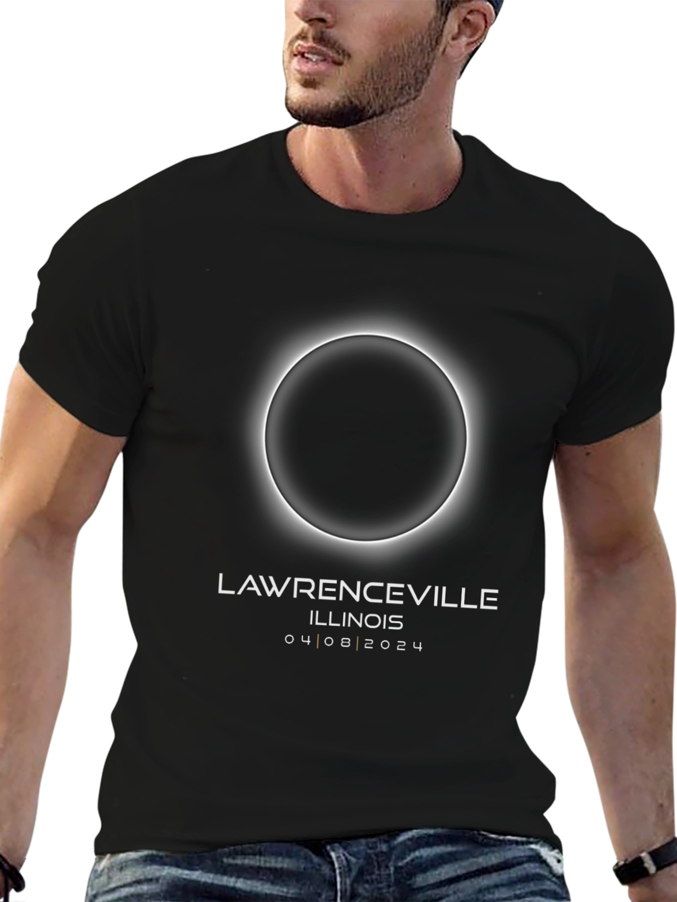 Lawrenceville Eclipse T-Shirt - April 8 2024
