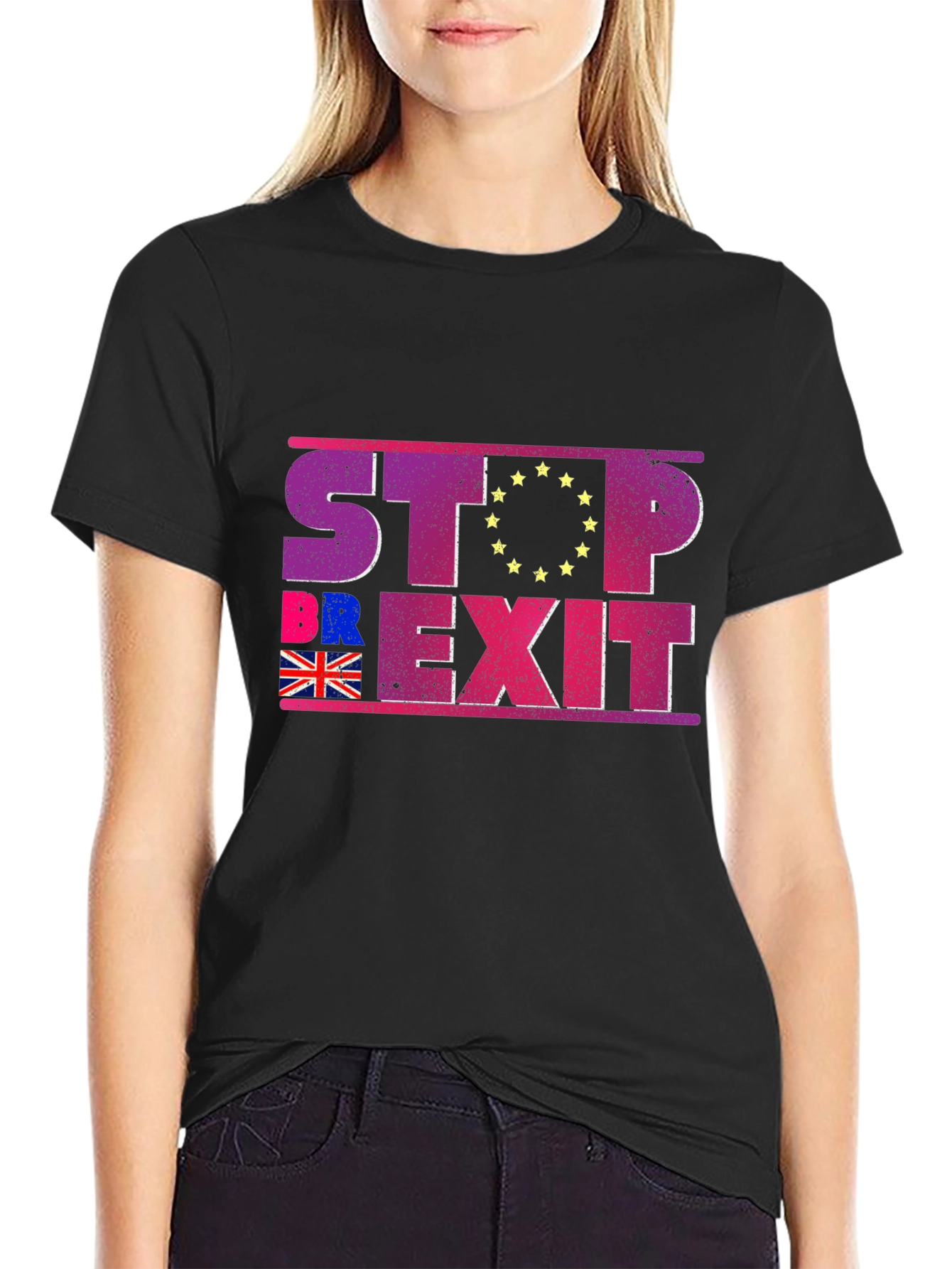 Stop Brexit Graphic T-Shirt