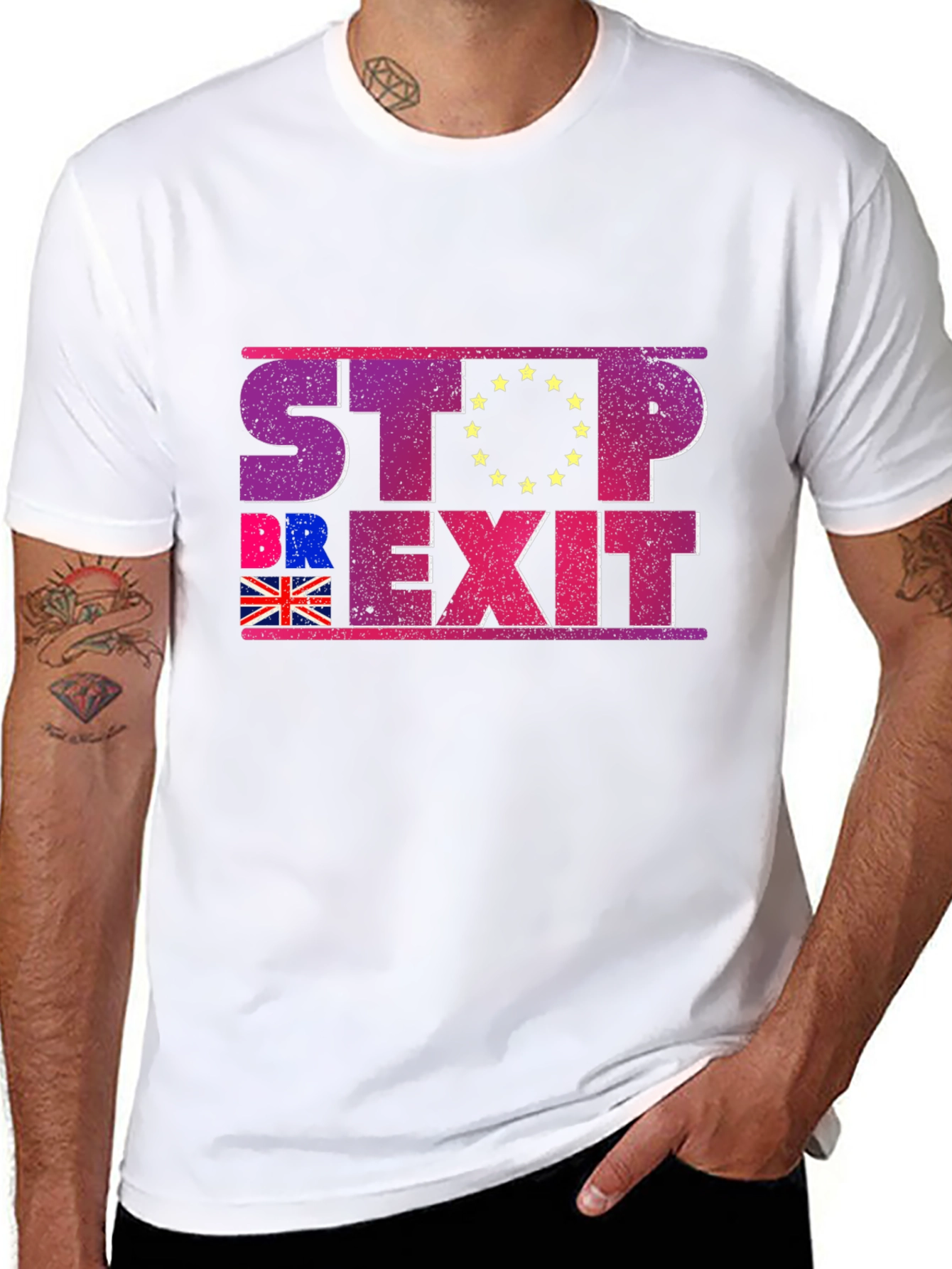 Stop Brexit Graphic T-Shirt