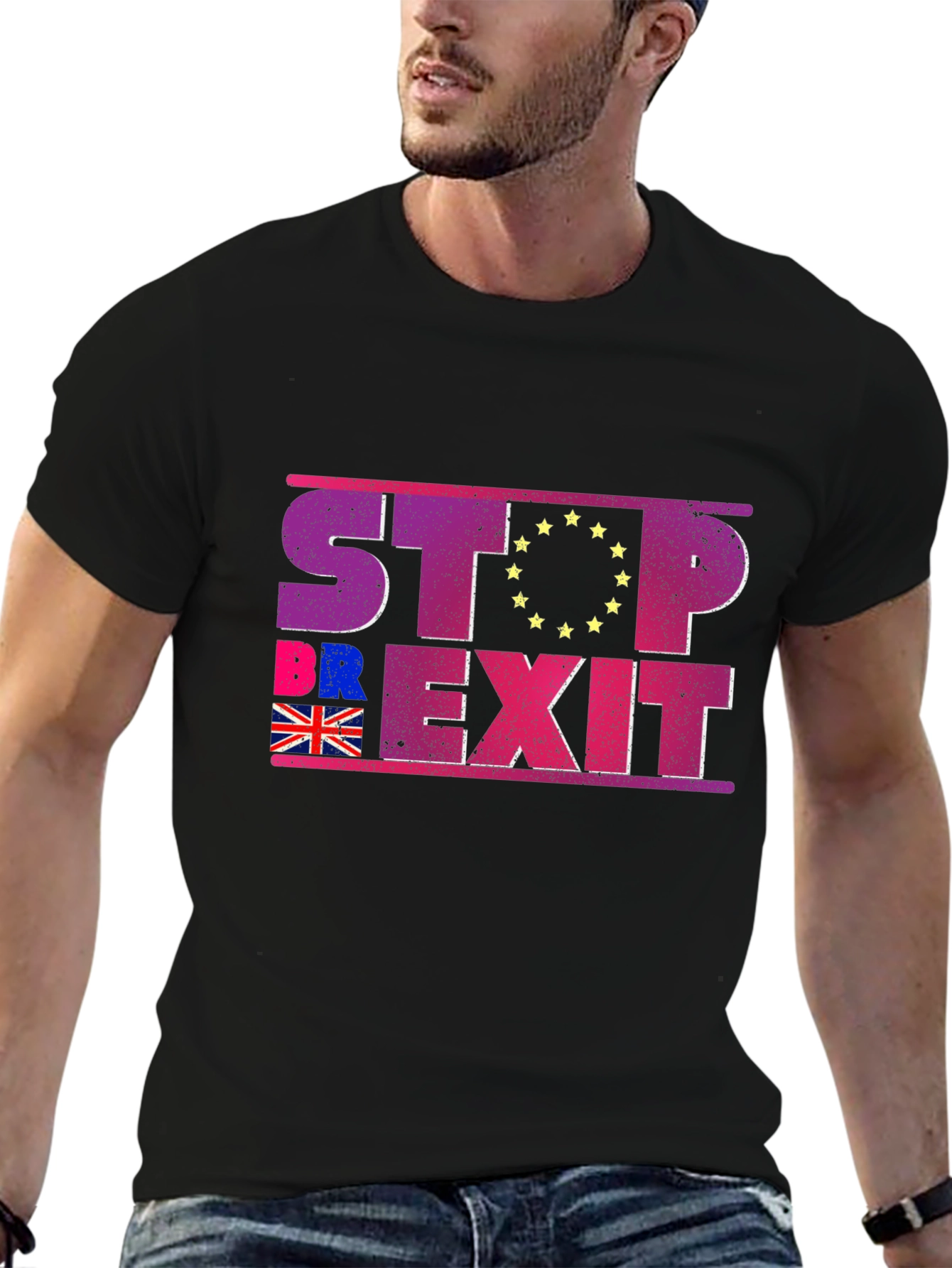 Stop Brexit Graphic T-Shirt