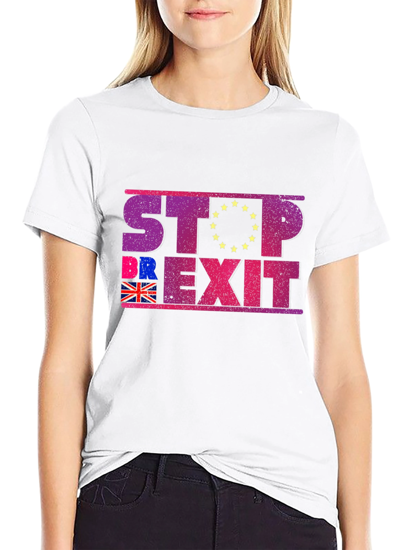 Stop Brexit Graphic T-Shirt