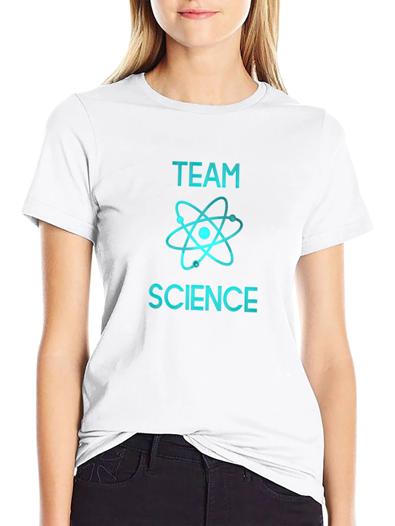Team Science Graphic T-Shirt - Black