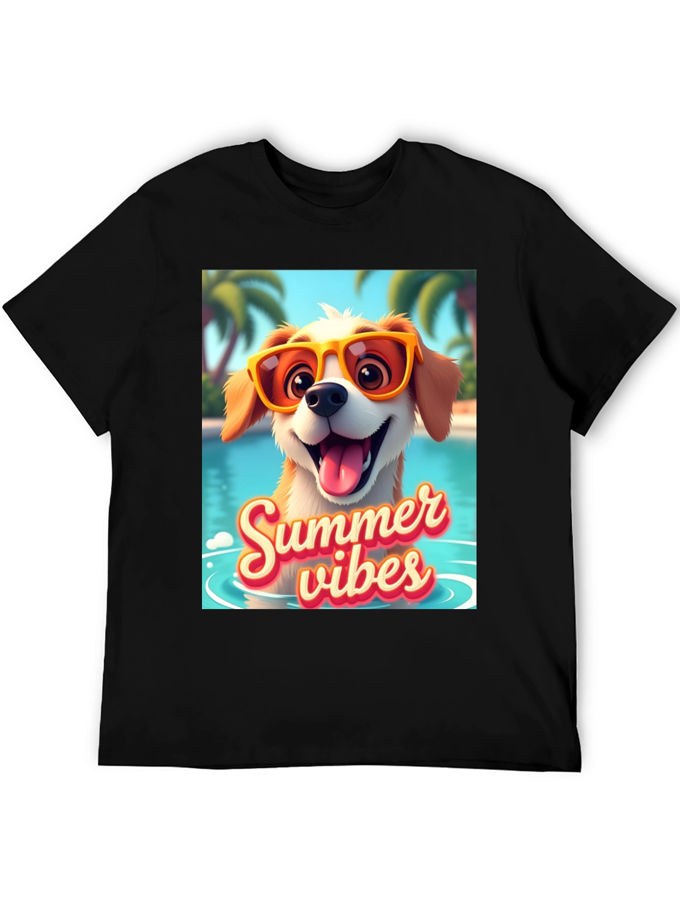Summer Vibes Dog T-Shirt