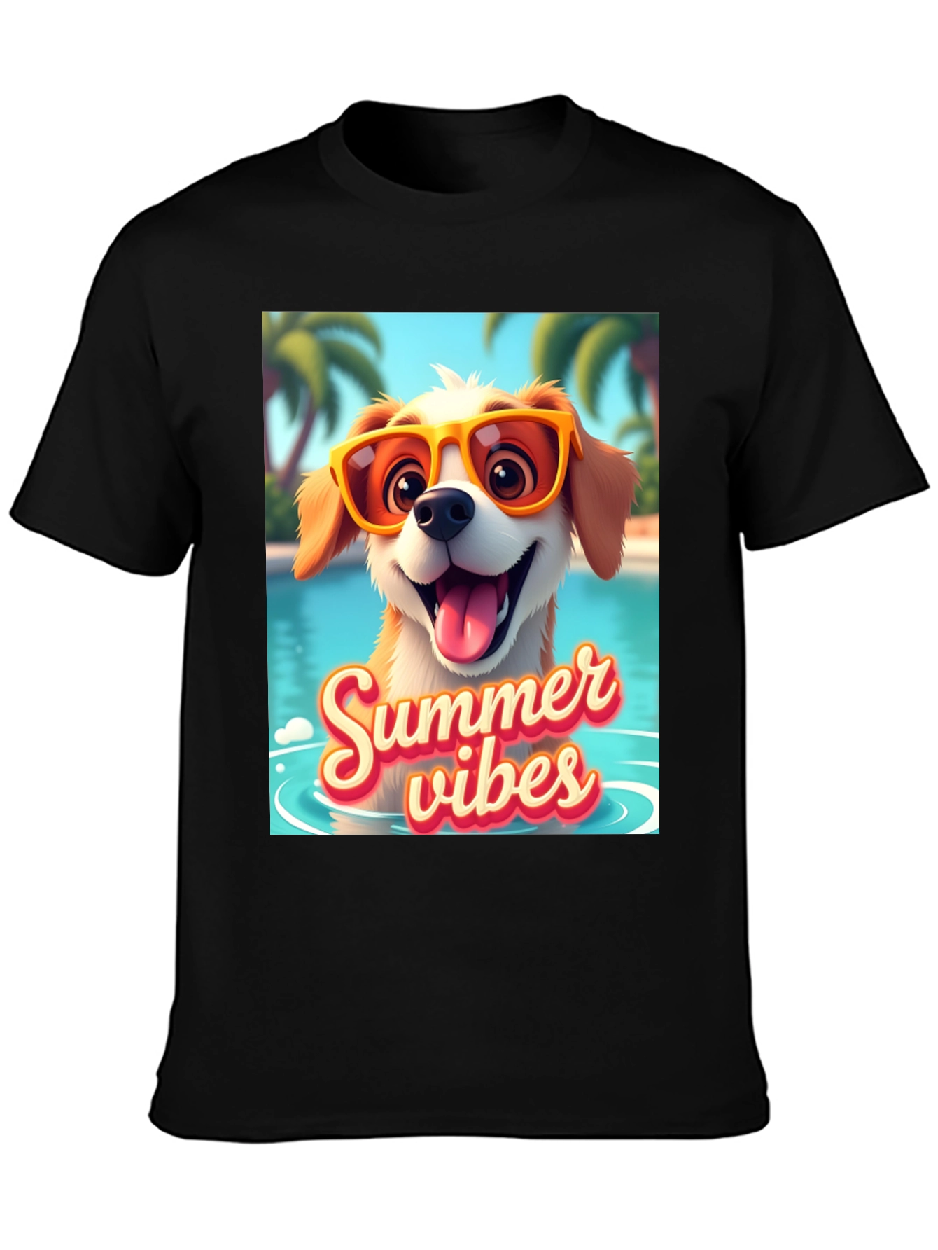 Summer Vibes Dog T-Shirt