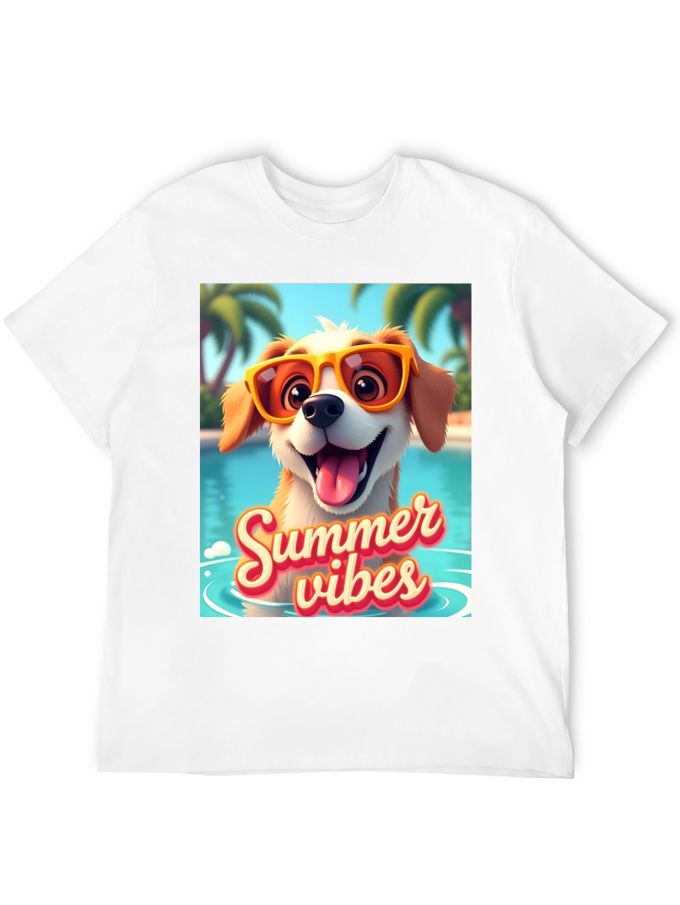 Summer Vibes Dog T-Shirt
